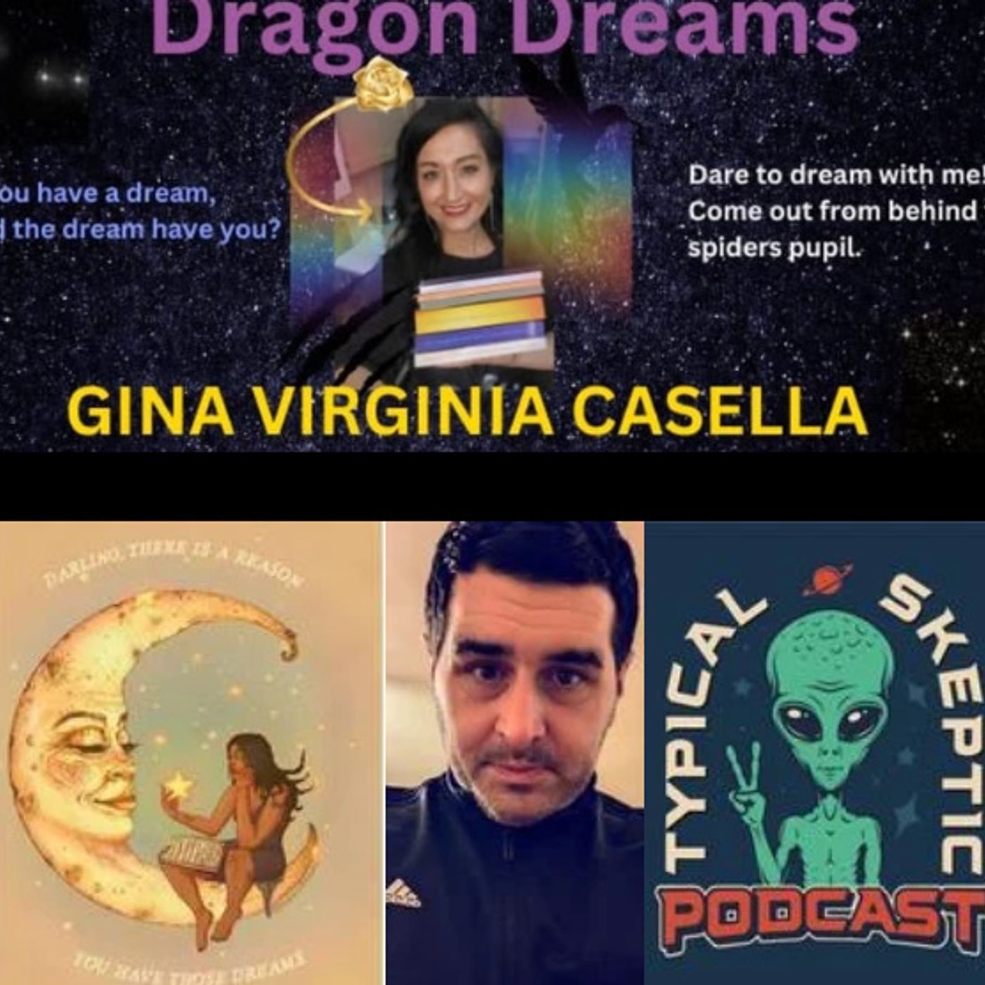 Bridging Worlds, Dreams, Alchemy,Gemstone Readings - Gina Virginia Casella - Typical Skeptic _1655