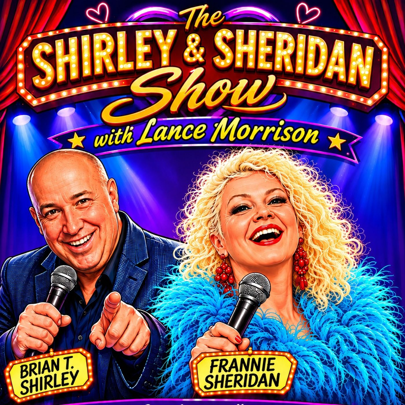 The Shirley and Sheridan Show Debut episode artwork