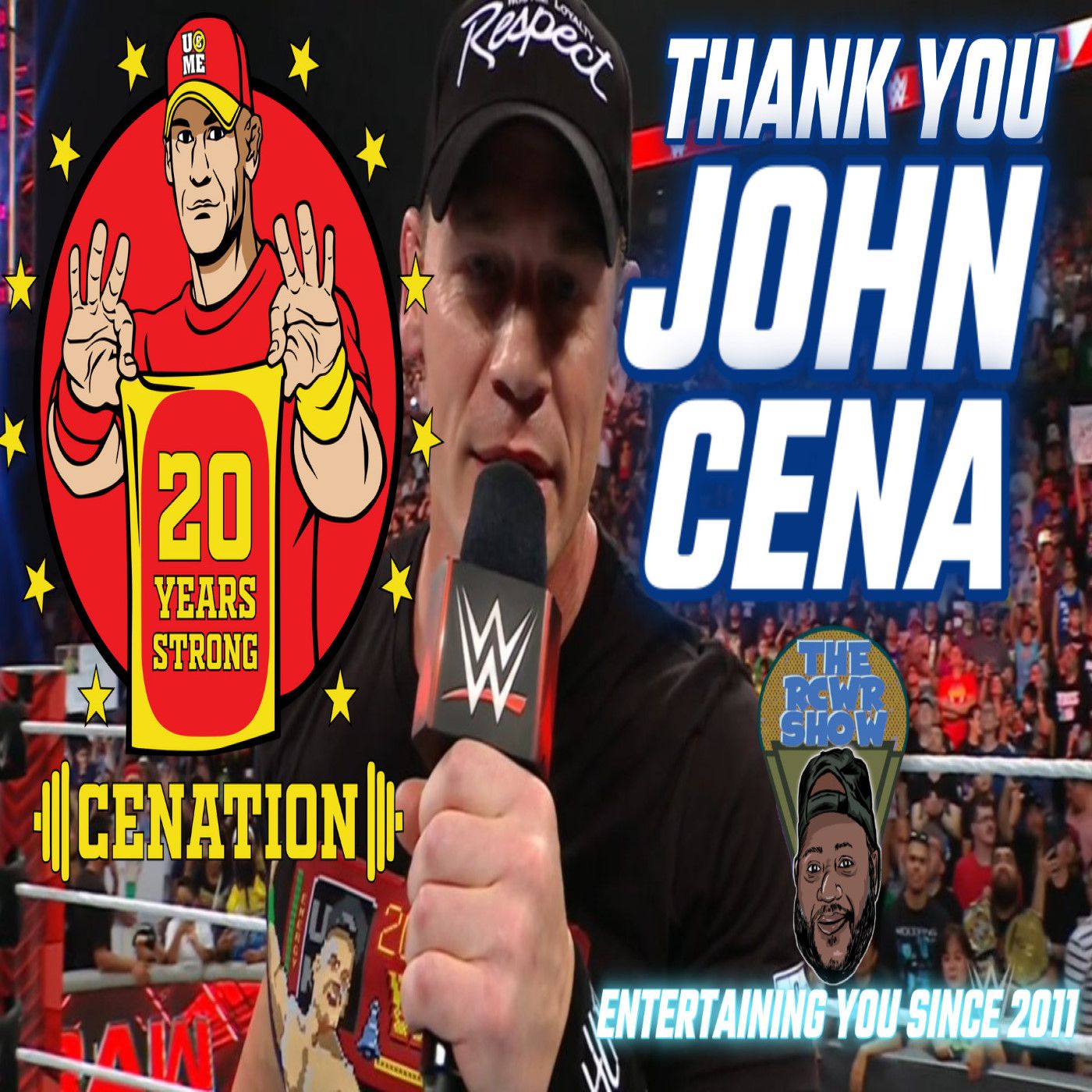Episode 945-Twenty Years of John Cena as Cenation Leader Returns! The RCWR Show 6/27/22 episode artwork