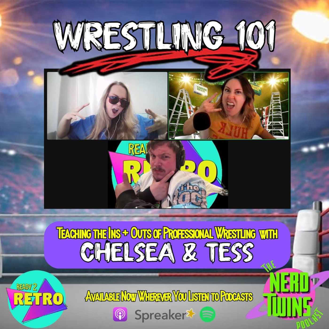 Episode 190: "Wrestling 101 with The Nerd Twins Podcast"