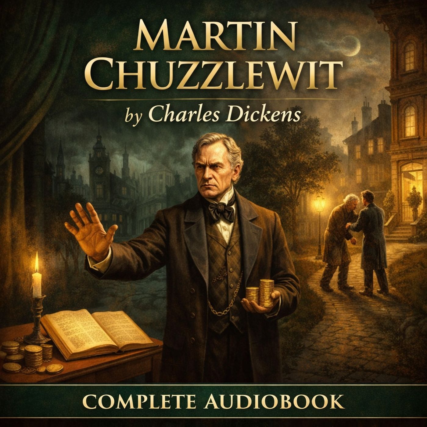Martin Chuzzlewit (Complete Audiobook) — A Darkly Comic Moral Masterpiece by Charles Dickens Part 1