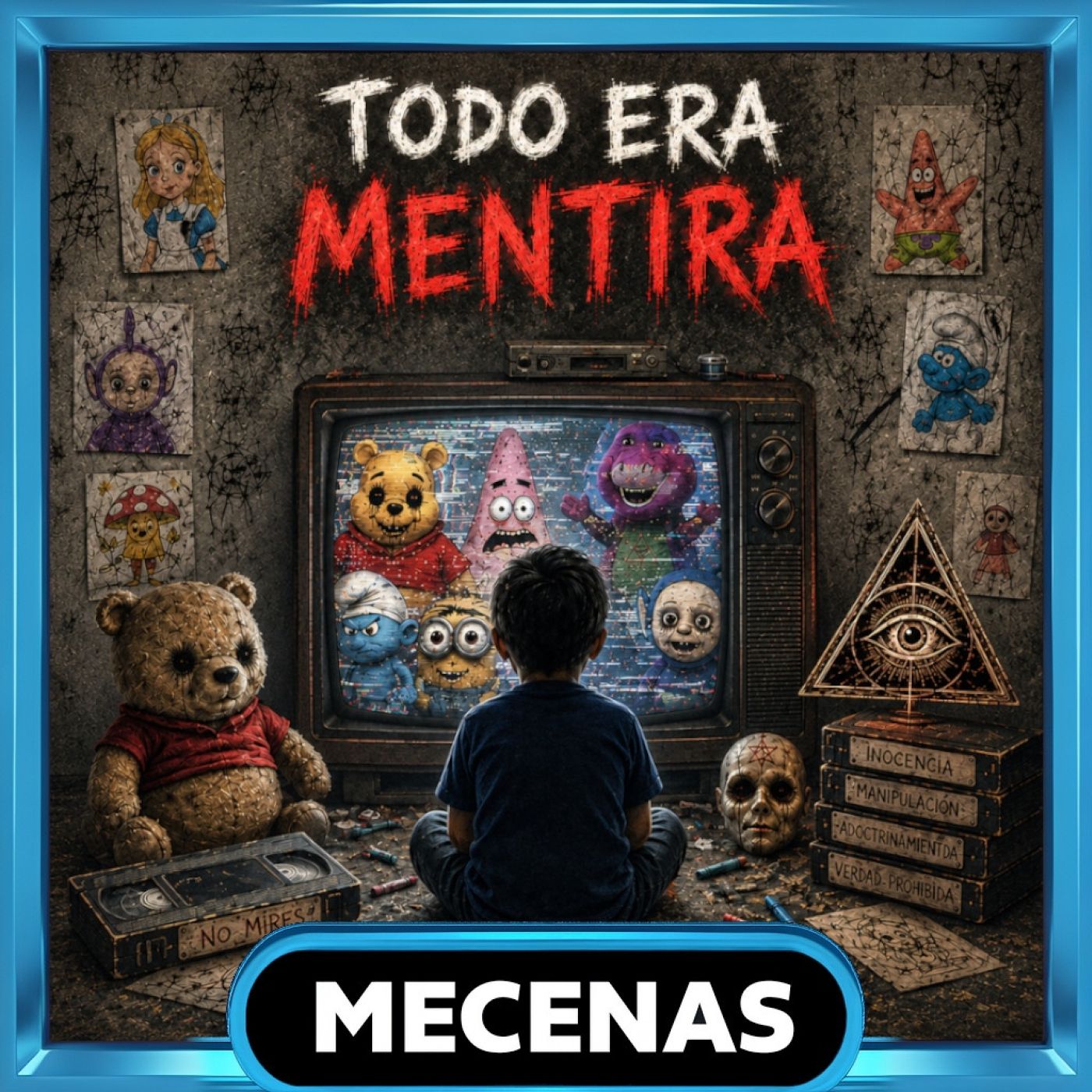 Mensajes Satánicos y Prohibidos Escondidos en los Dibujos Animados de tu Infancia   - Episodio exclusivo para mecenas episode artwork