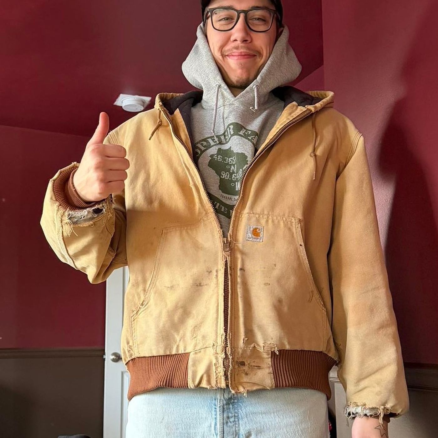 Facebook connections reunite Spring Grove man with Carhartt jacket episode artwork