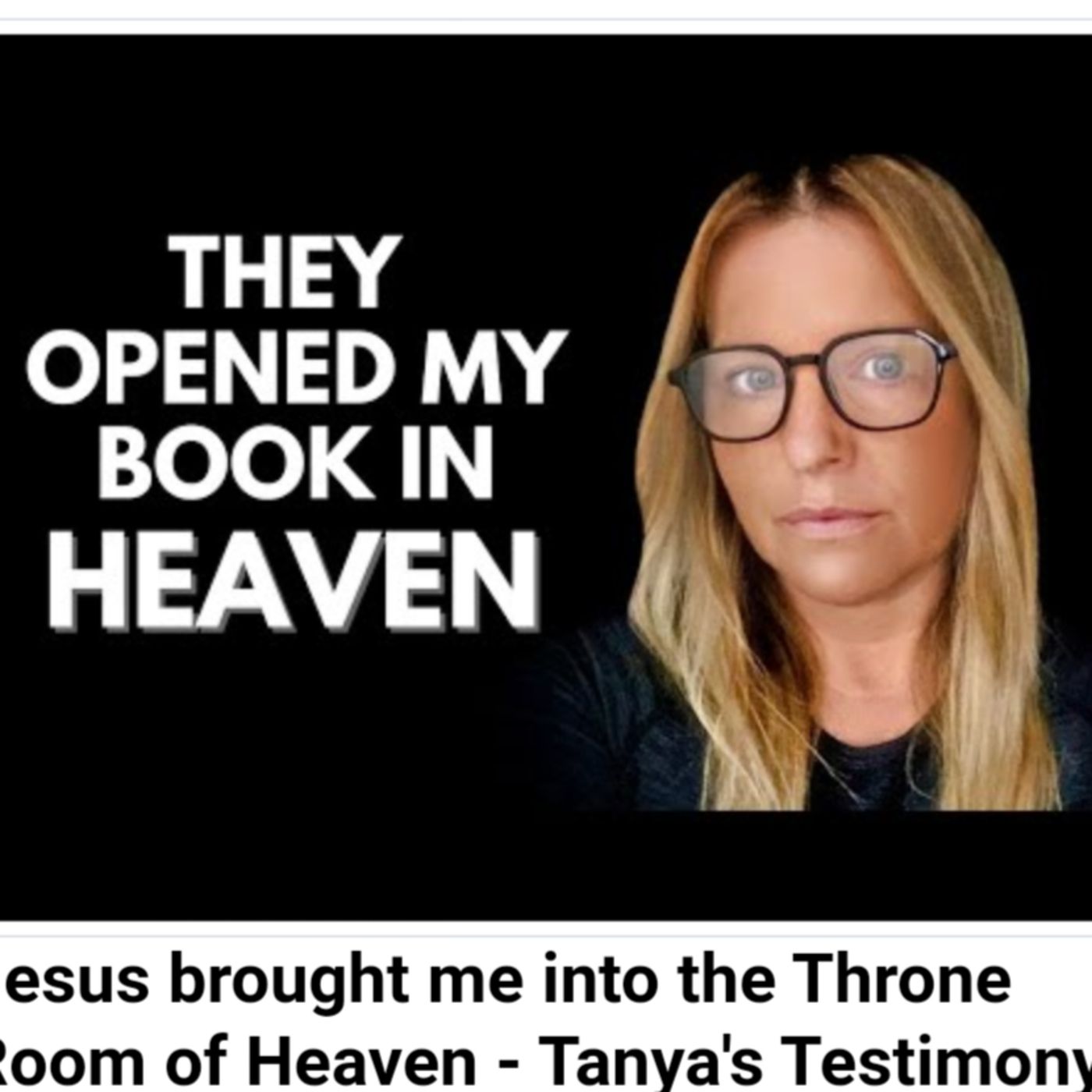 Jesus brought me into the Throne Room of Heaven - Tanya's Testimony episode artwork