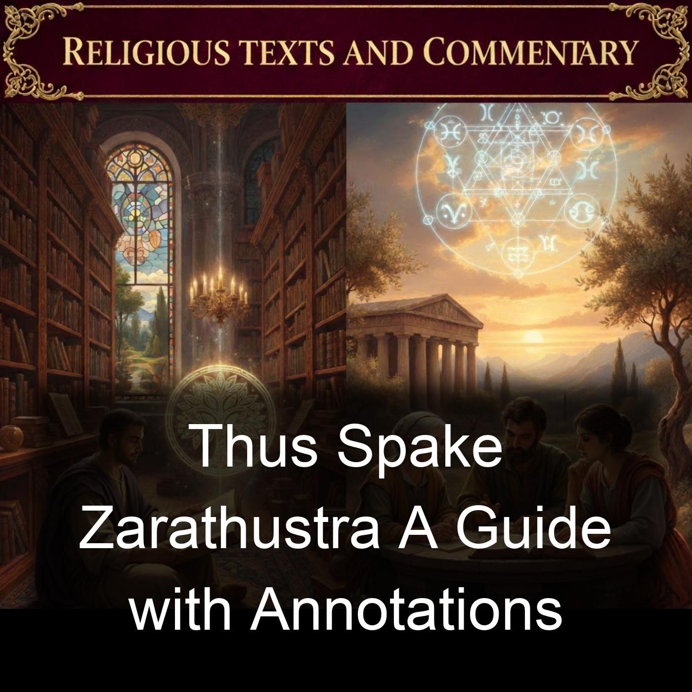 Thus Spake Zarathustra A Guide with Annotations cover art