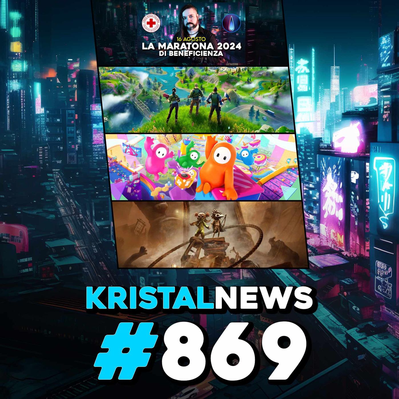 La MARATONA CONTINUA! | FORTNITE TORNA su IOS | FALL GUYS su MOBILE ▶ #KristalNews 869 episode artwork