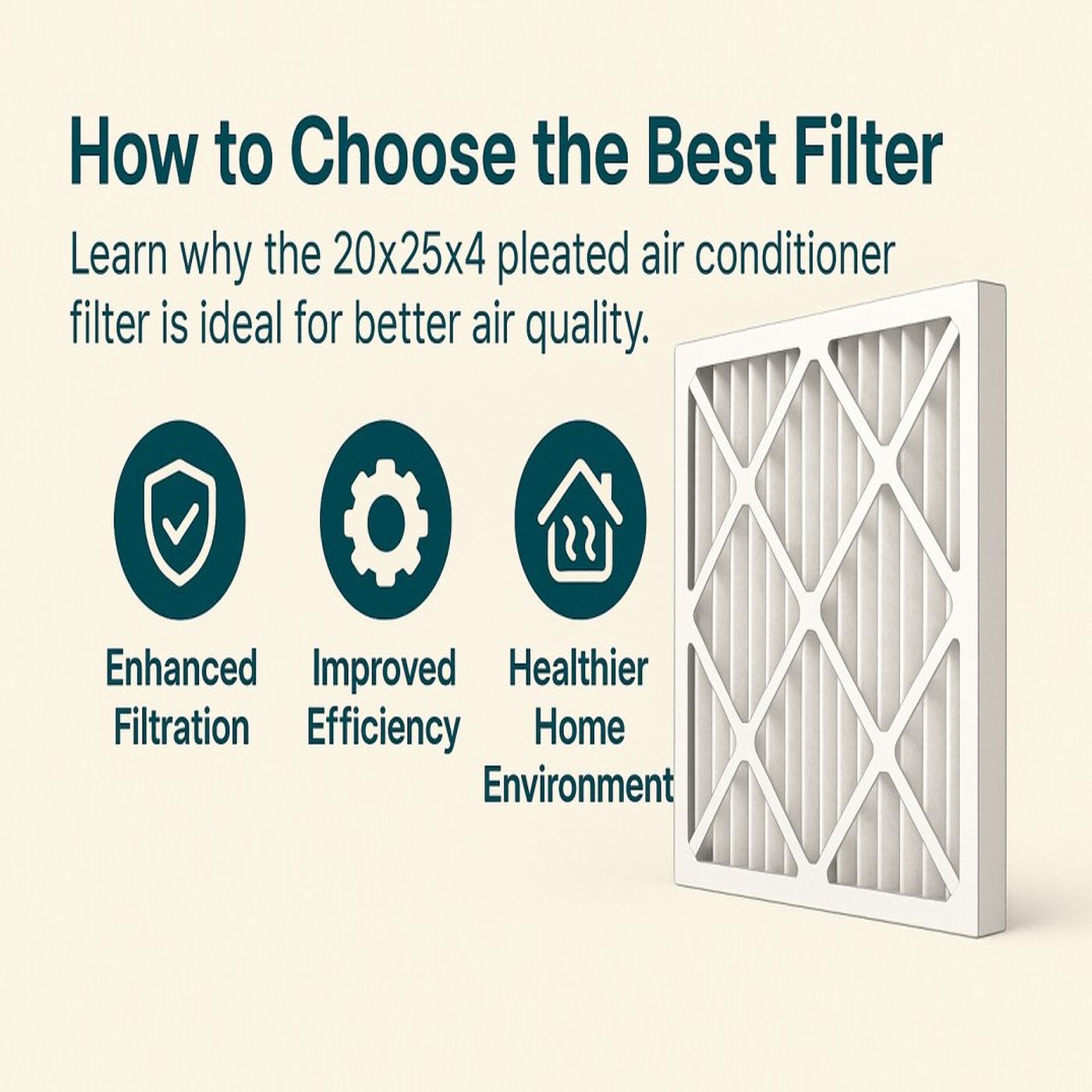 How to Choose the Best Filter | 20x25x4 Pleated Air Conditioner Filter for Better Air Quality episode artwork
