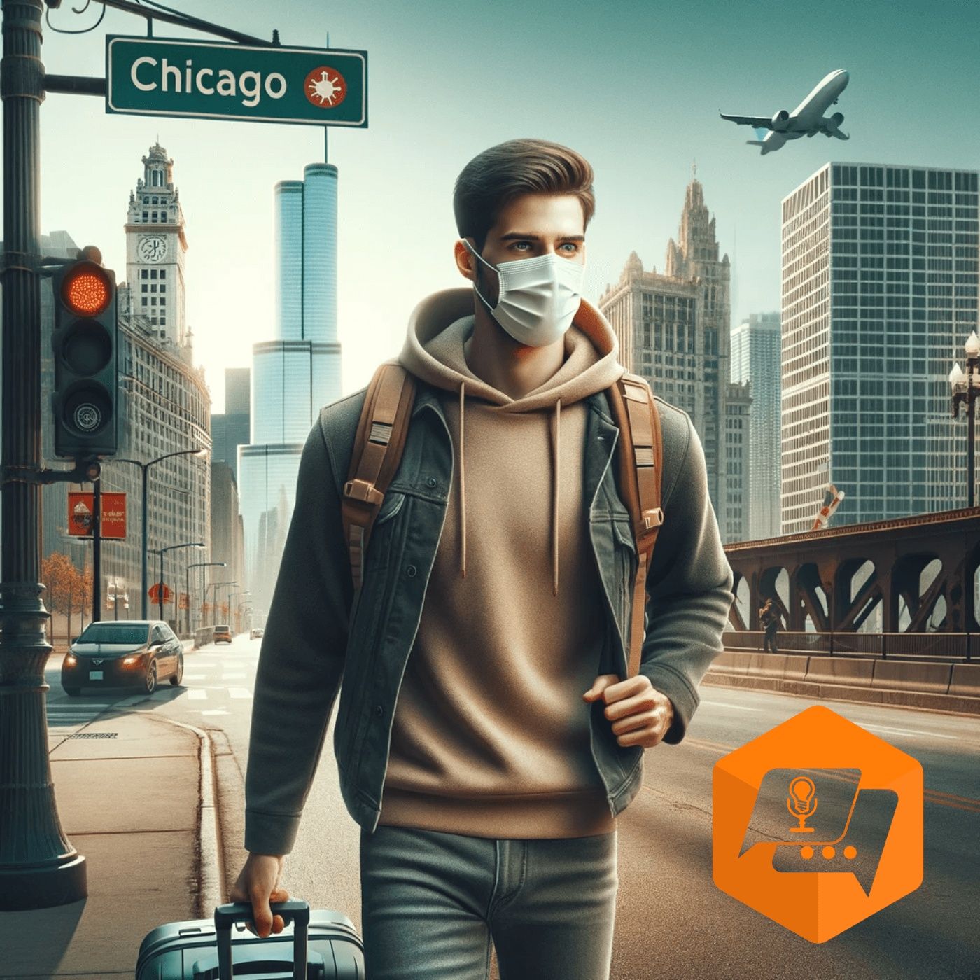 #001 O que fazer quando se está em Chicago e a pandemia chega? | Marcio Salmeirão (CCR) episode artwork
