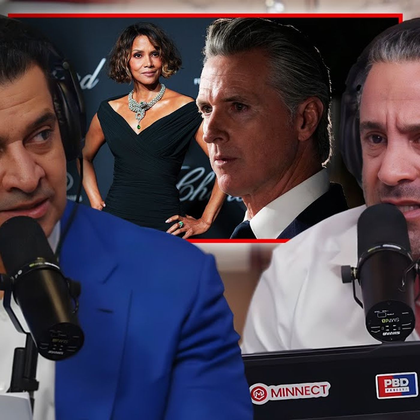 "Newsom Is The SPIN Master" - Halle Berry BURIES Newsom In FIERY California Menopause Showdown