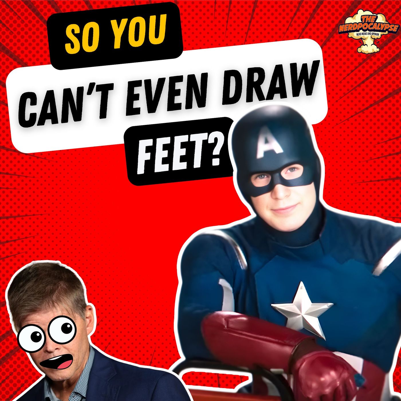 So You Can't Even Draw Feet? (Liefeld vs Feige, Kathleen Kennedy Out at Lucasfilms) | Ep635 - podcast episode cover