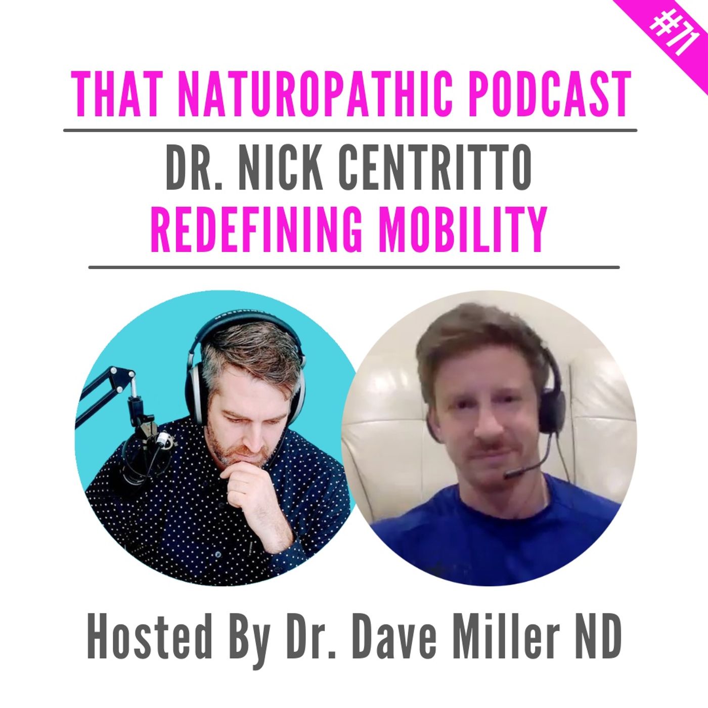 #71: Practical Physiotherapy, Flexibility, & Redefining Mobility w/ Dr. Nick Centritto "The Movement Doc" episode artwork