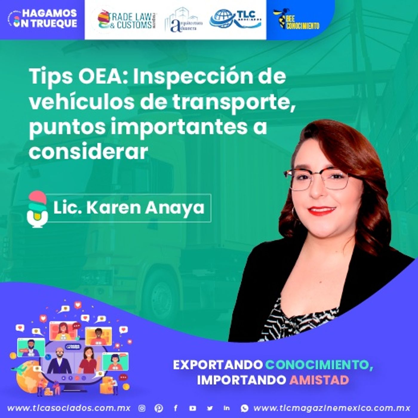 Episodio 136. Tips OEA: Inspección de vehículos de transporte, puntos importantes a considerar