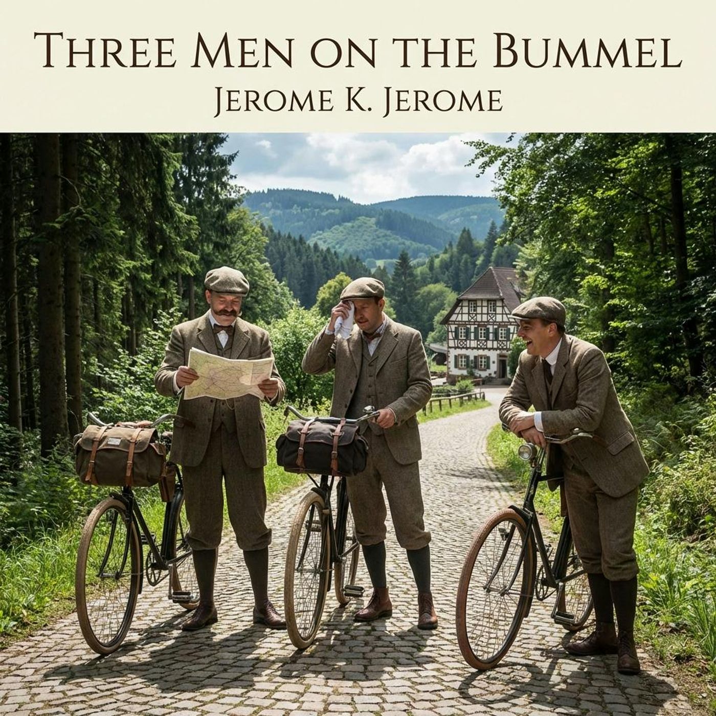 Three Men on the Bummel by Jerome K. Jerome | Full Audiobook | Audiobook Time episode artwork