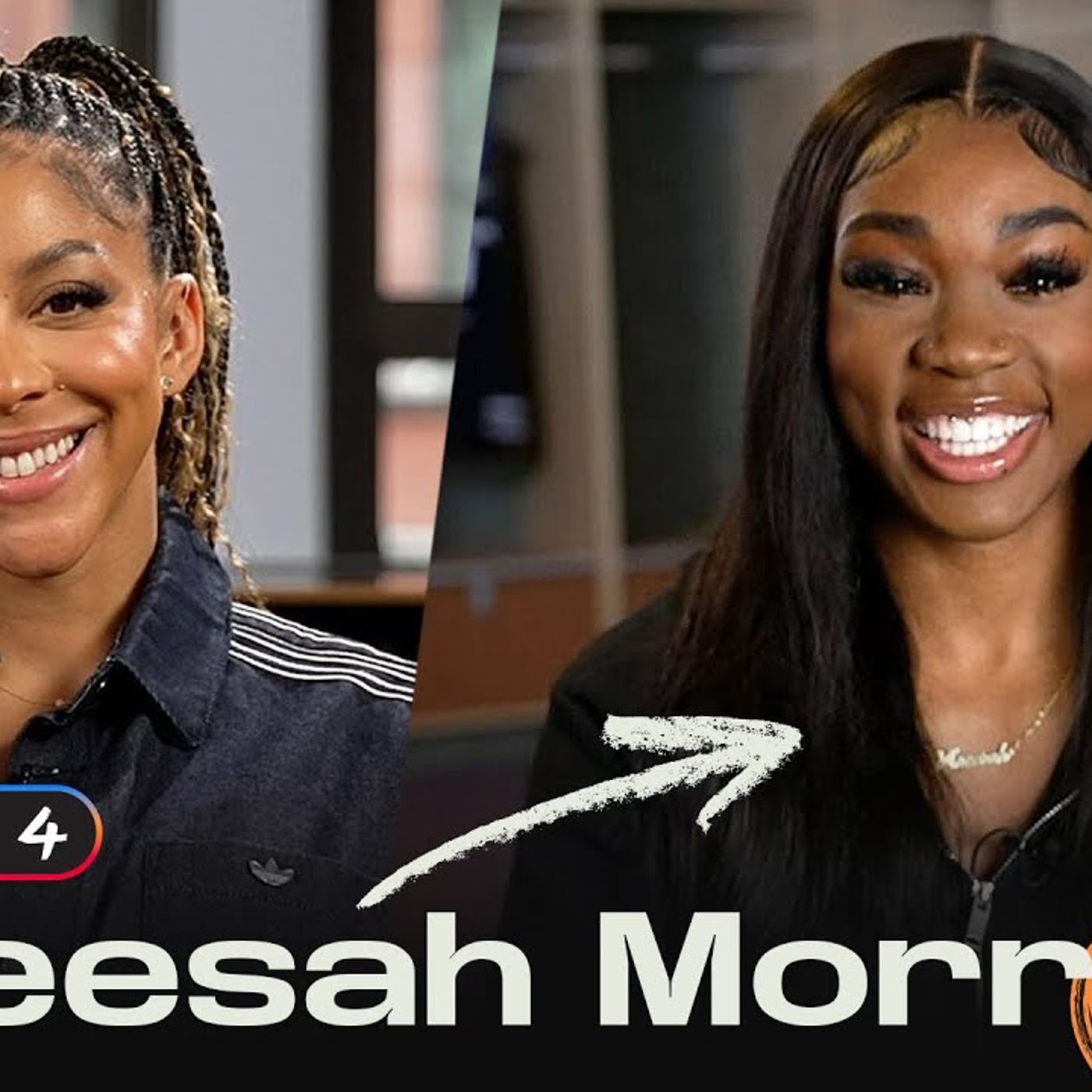 WNBA 1st-Round Pick Aneesah Morrow Reacts to Her Highlights with Candace Parker _ Film Study, Ep. 4 episode artwork
