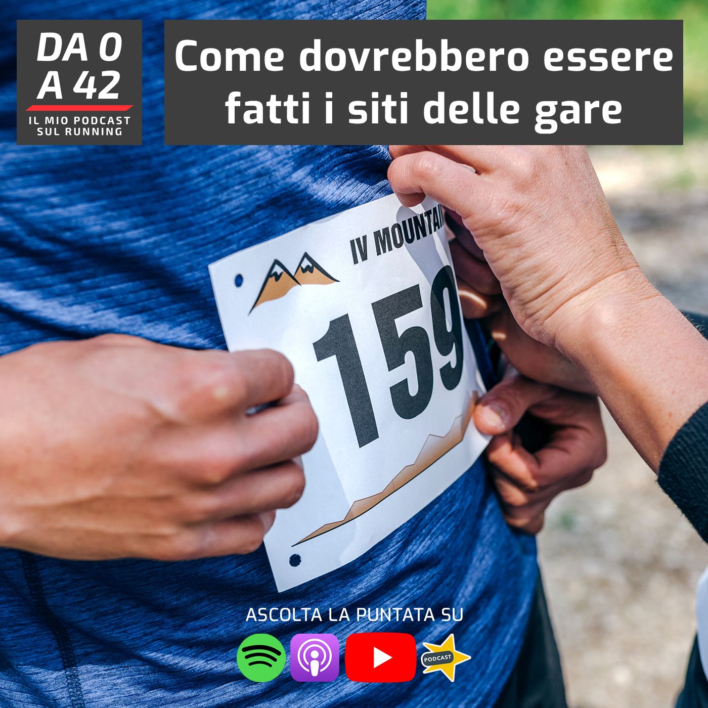 Come dovrebbero essere fatti i siti delle gare episode artwork