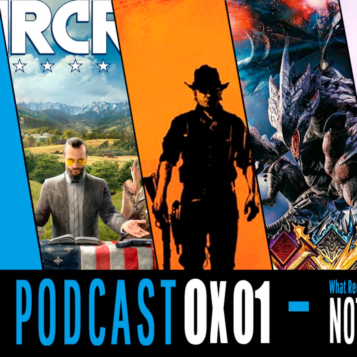 PODCAST SOULMERS 0x01 Far Cry 5, Red dead redemtion 2, What´s remains of the Edith Finch, Gravity Rush episode artwork