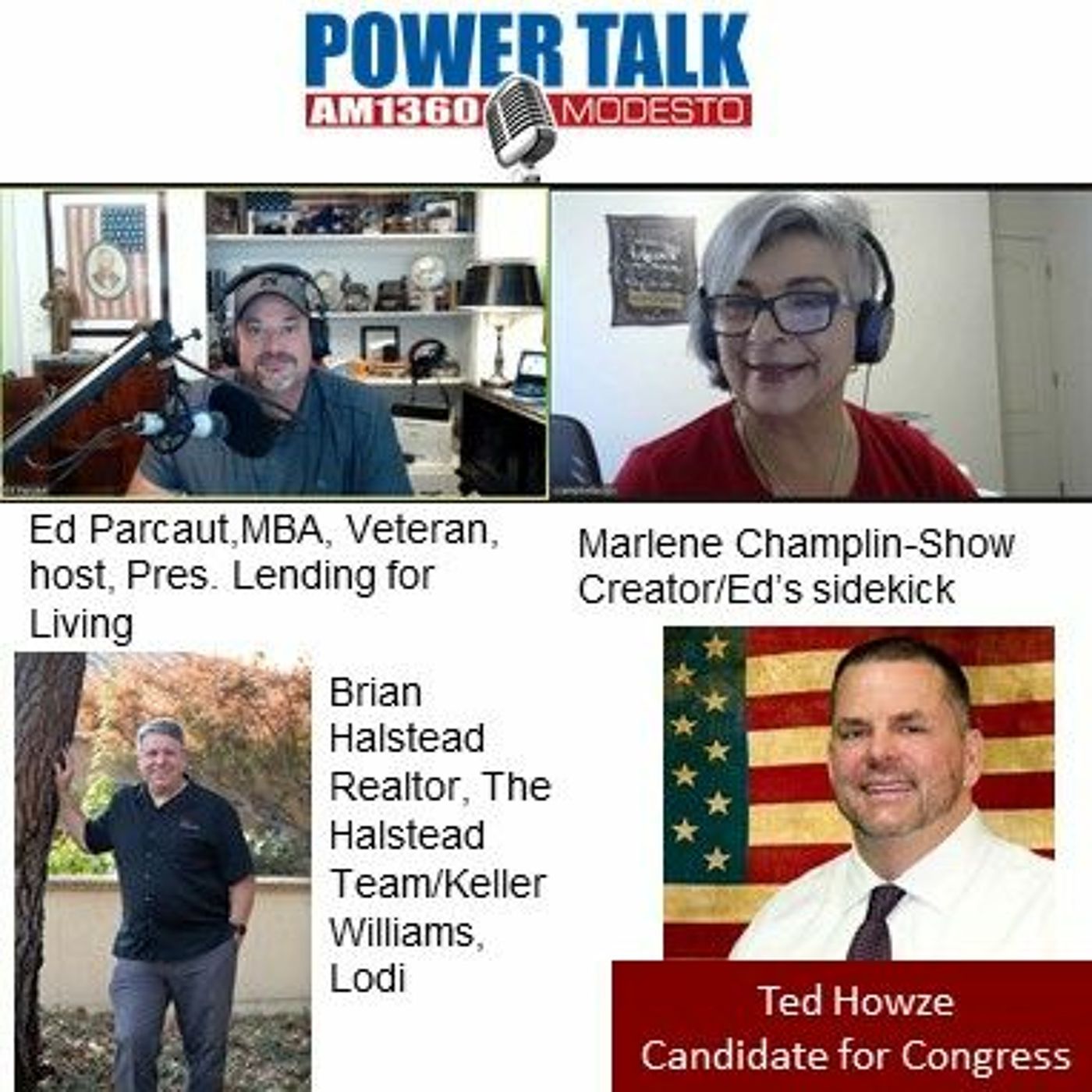 070420 Ted Howze for Congress & Brian Halstead, Author "Another Police Story"