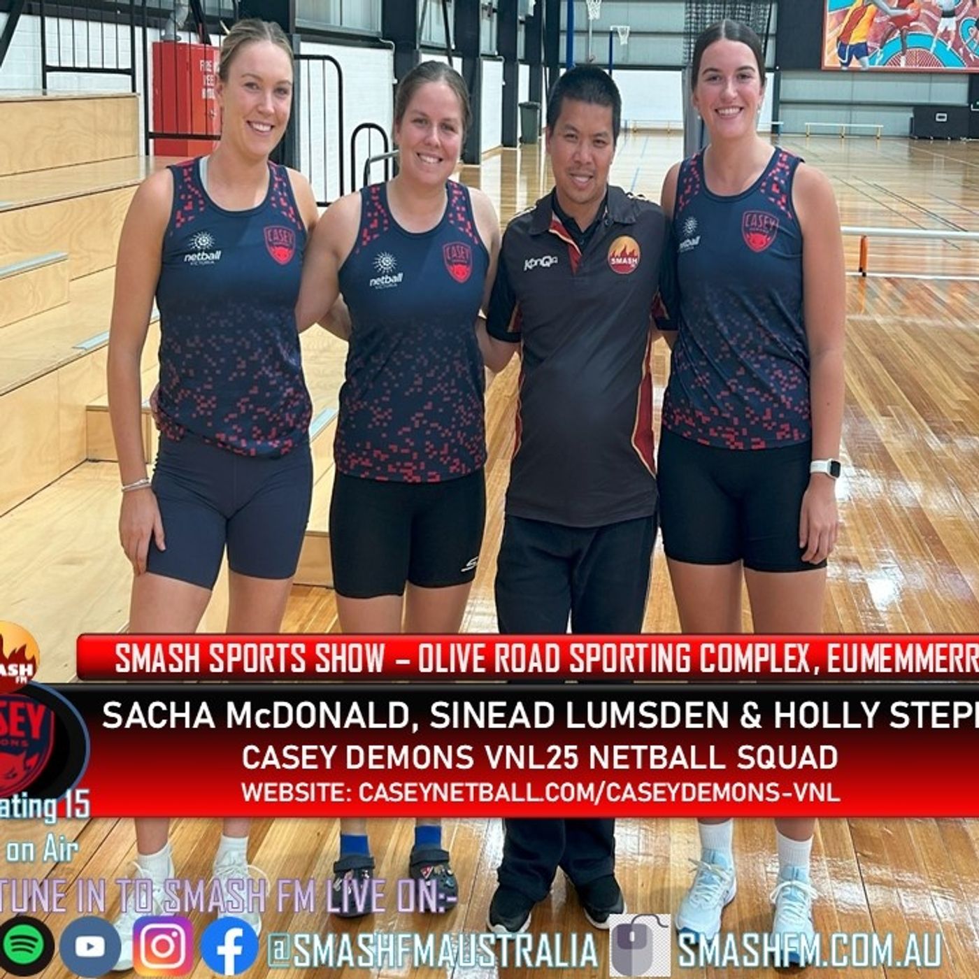 SSS15THYR: Casey Demons VNL25 Netball Interviews 100325