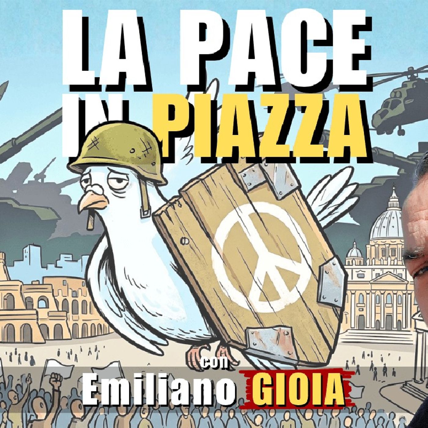 Una MOBILITAZIONE per la #PACE: “Fuori l’Italia dalla #guerra” – con Emiliano GIOIA | Alla Mezza episode artwork
