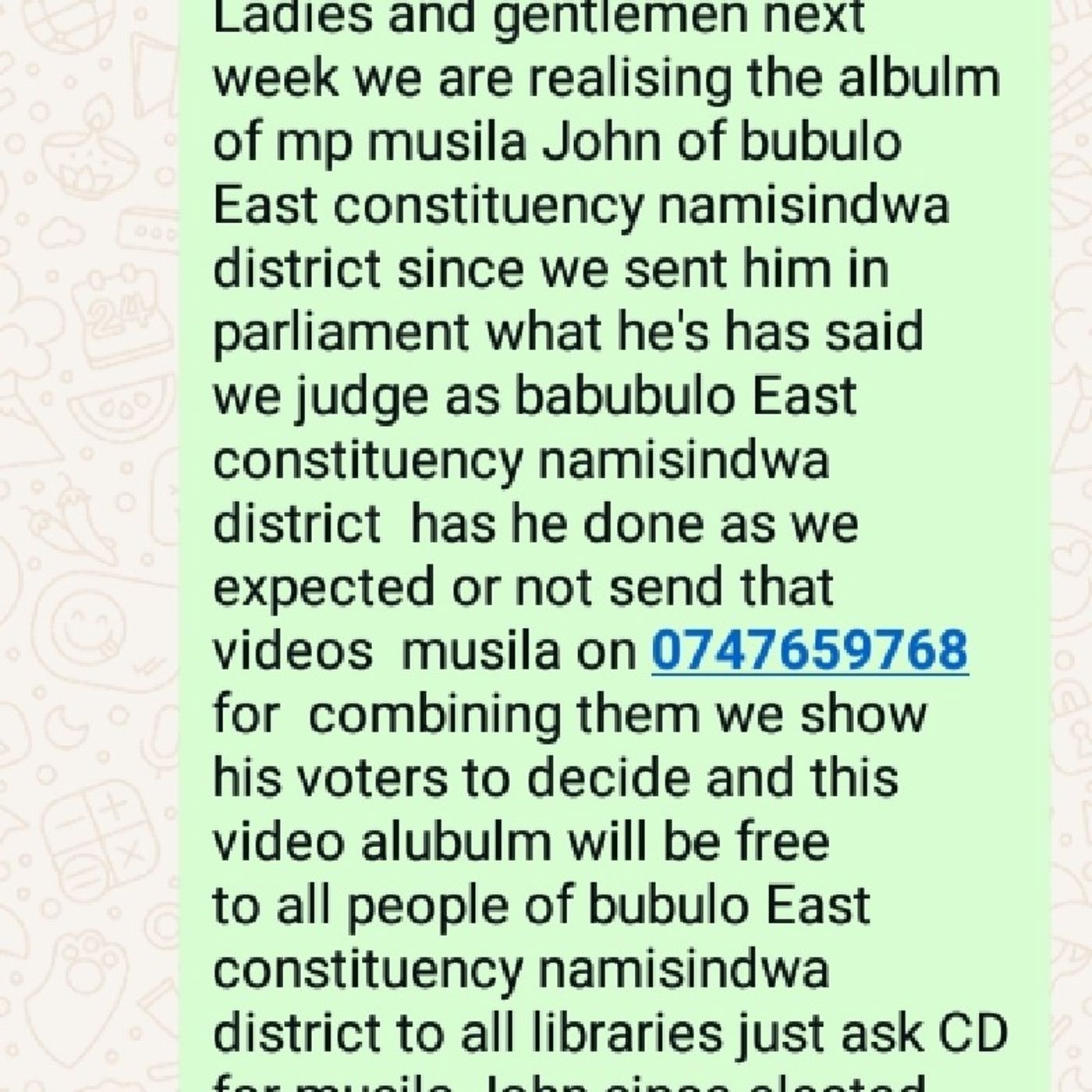 People who can help namisindwa