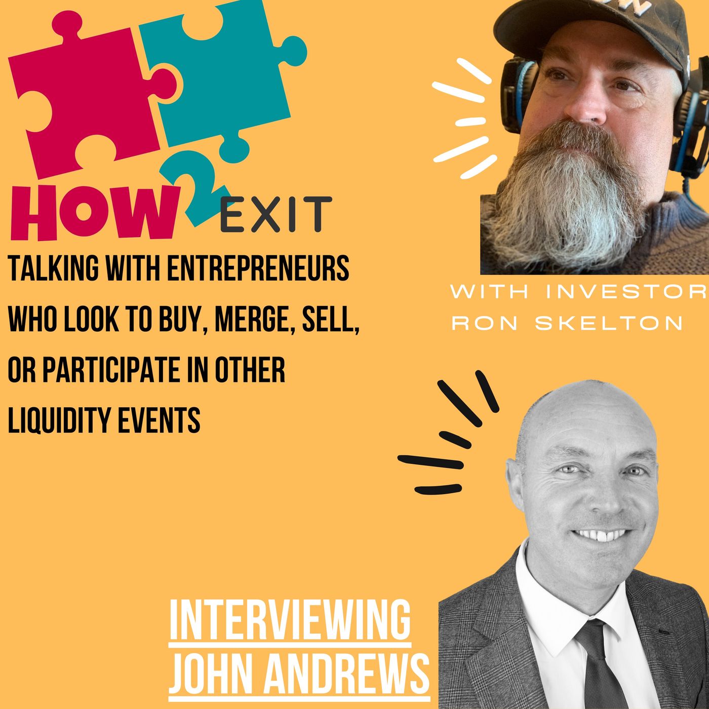 How2Exit Episode 15: John Andrews - corporate partner in the London office of JMW solicitors. Image