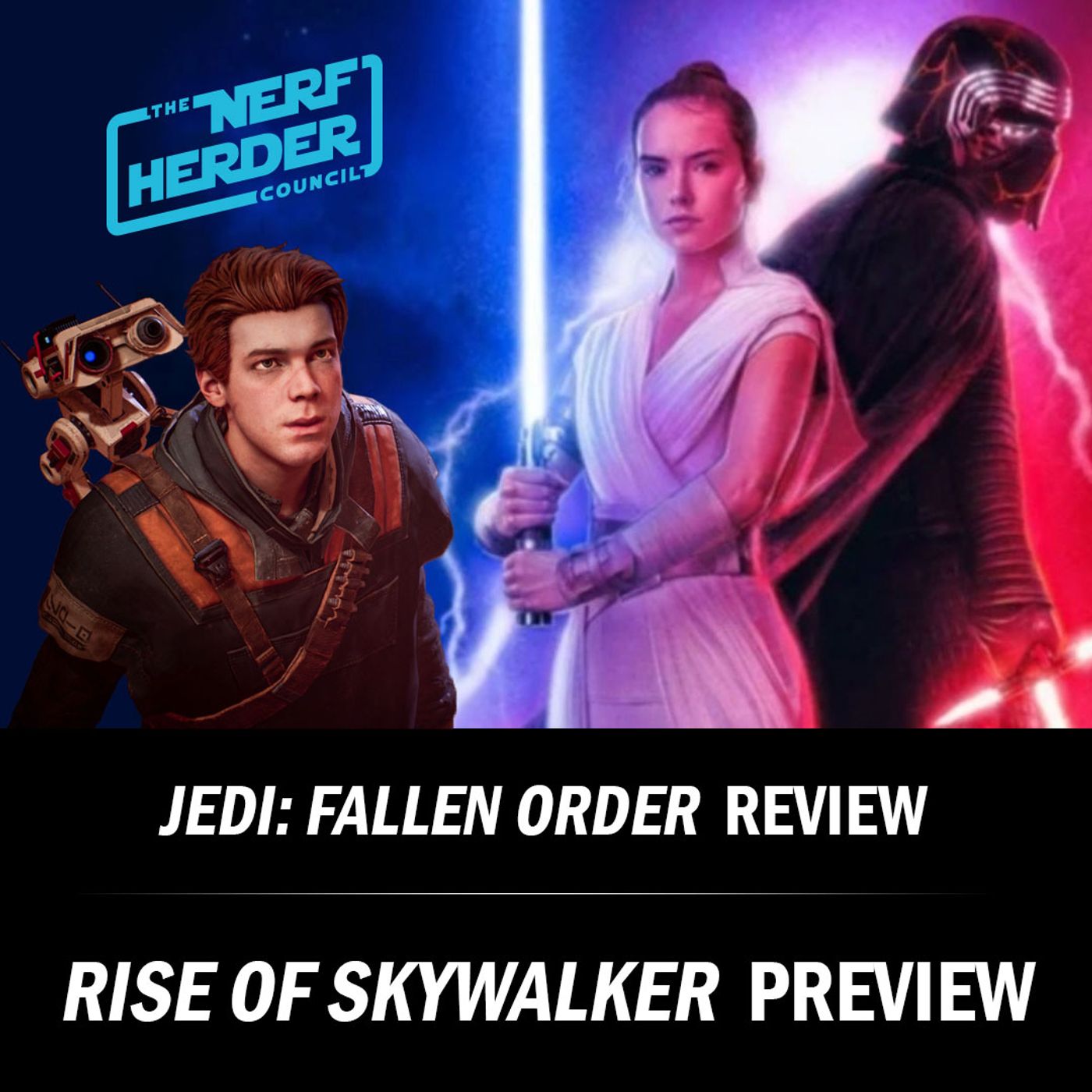 The Nerfherder Council: a Star Wars Show
