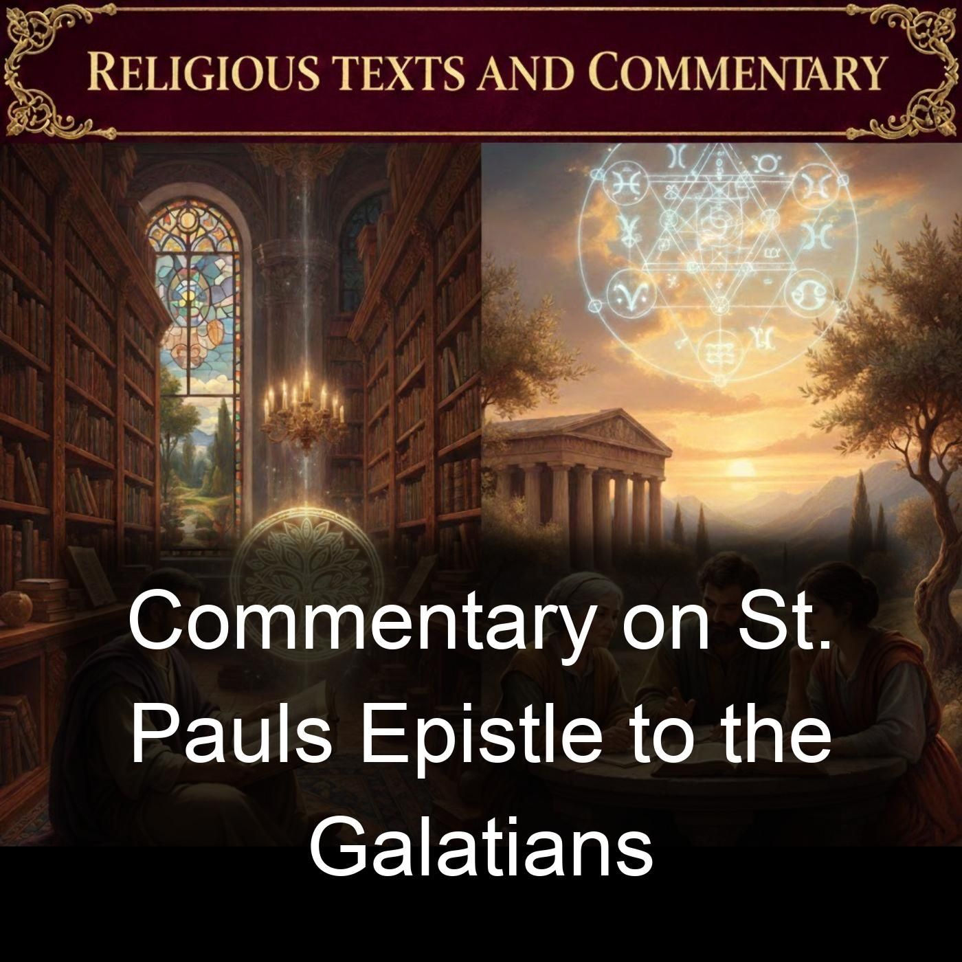 Commentary on St. Pauls Epistle to the Galatians cover art
