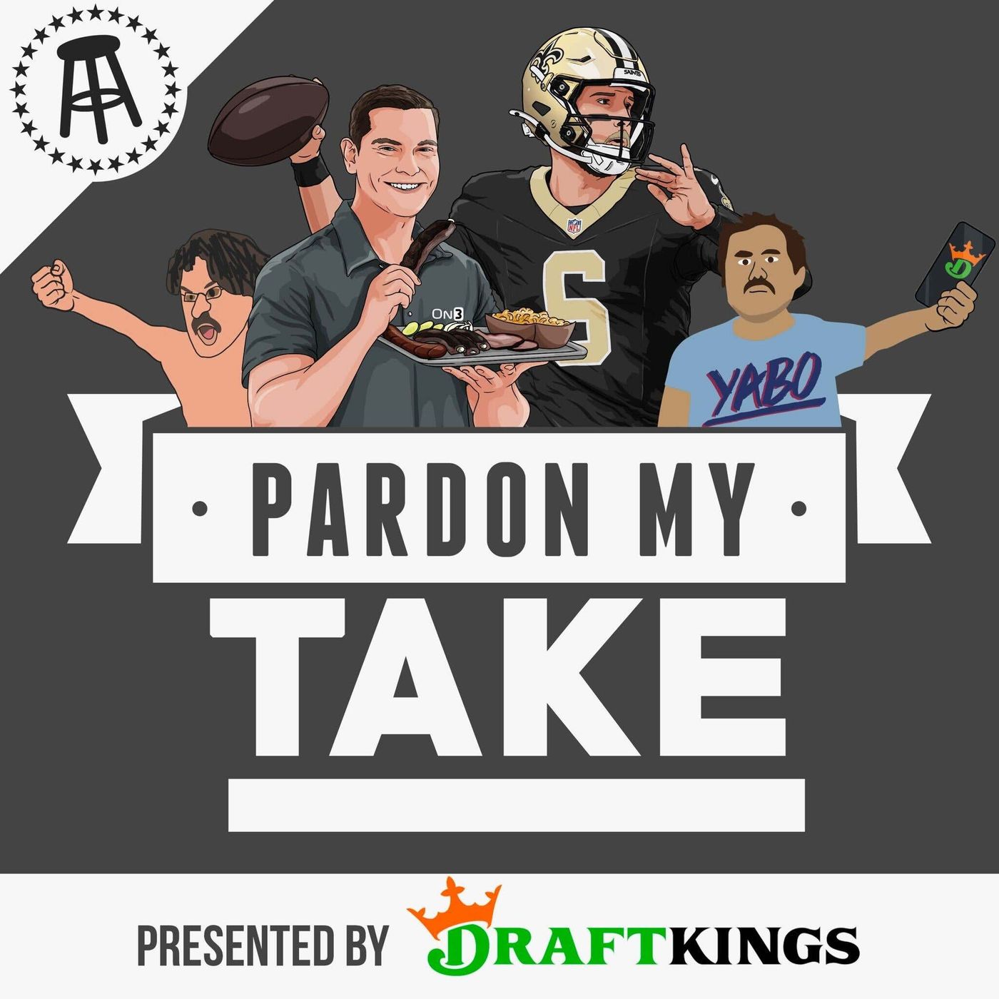 Saints QB Tyler Shough, CFB Semifinals With Andy Staples, Black Monday Firings, John Harbaugh Out In Baltimore + FAQ’s — Pardon My Take cover