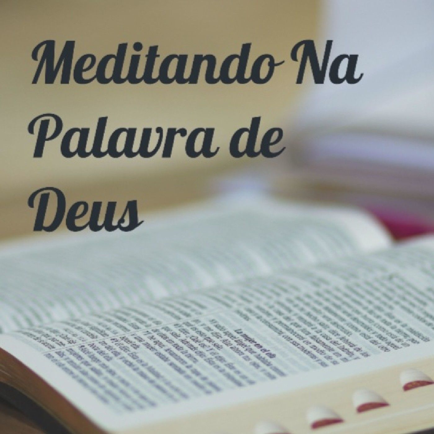 Meditando na palavra de Deus podcast artwork