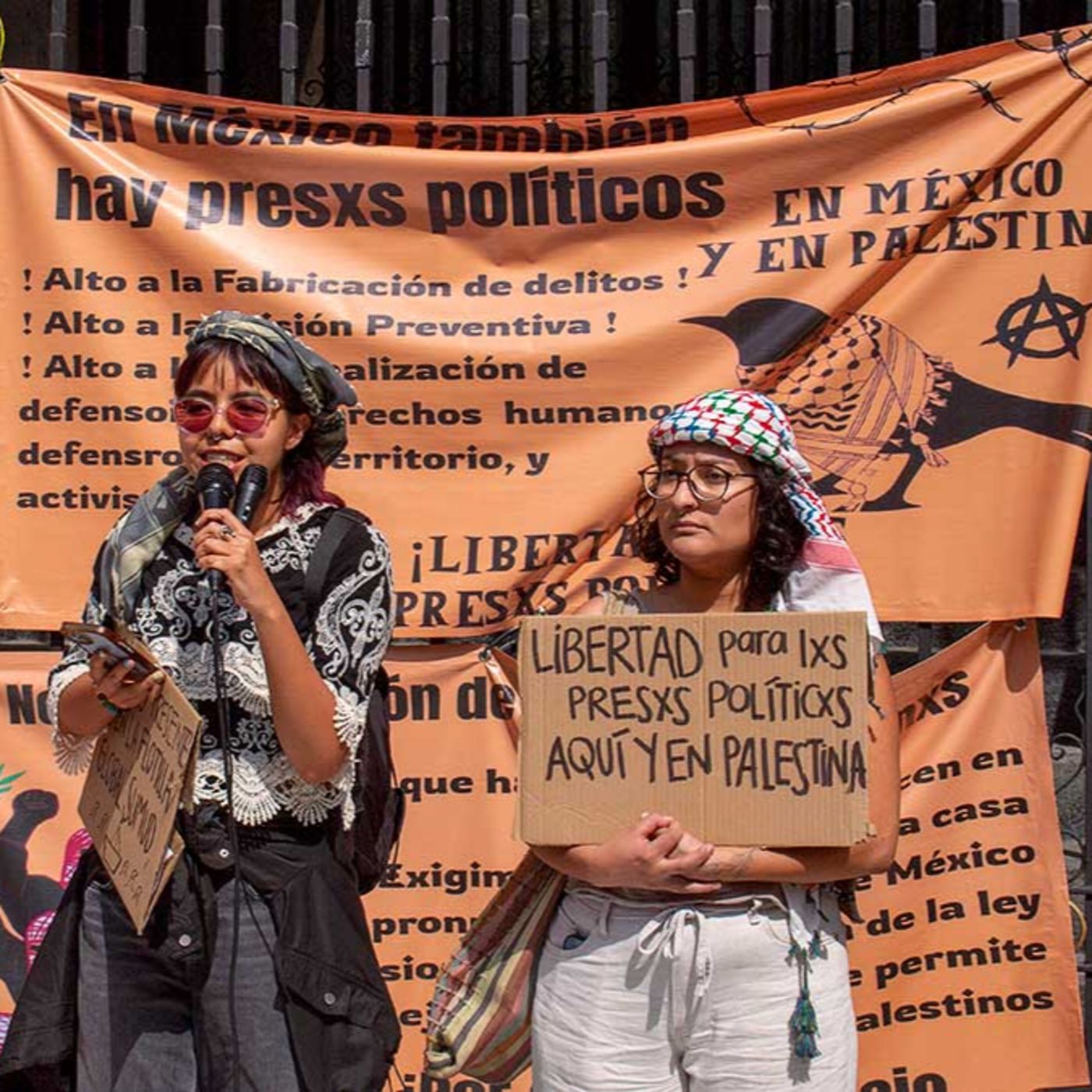 17 de abril: presos políticos en México y Palestina episode artwork