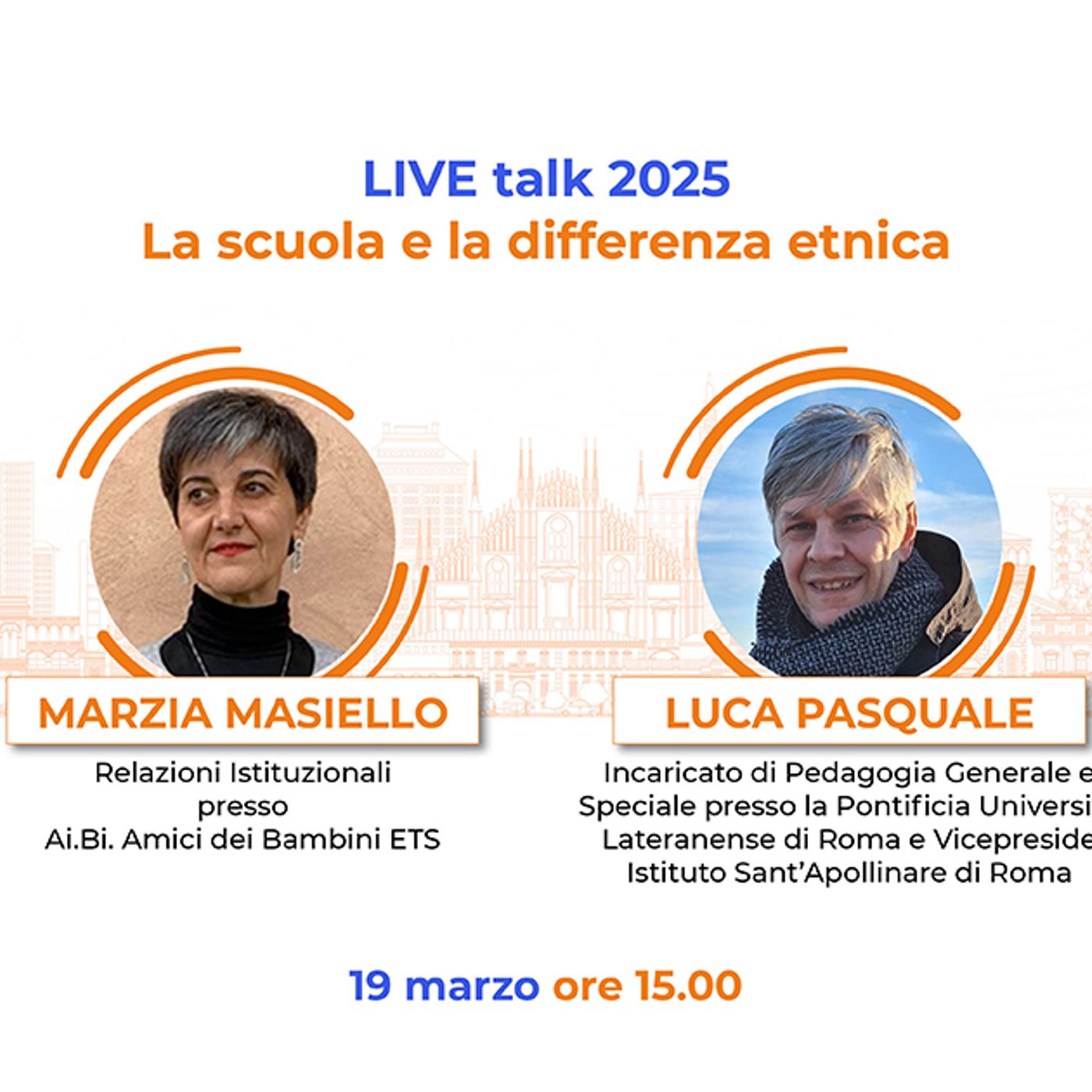 FarisTALK 2025, ospite Luca Pasquale. La scuola e la differenza etnica FarisTALK 2025, ospite Luca Pasquale. La scuola e la differenza etnica