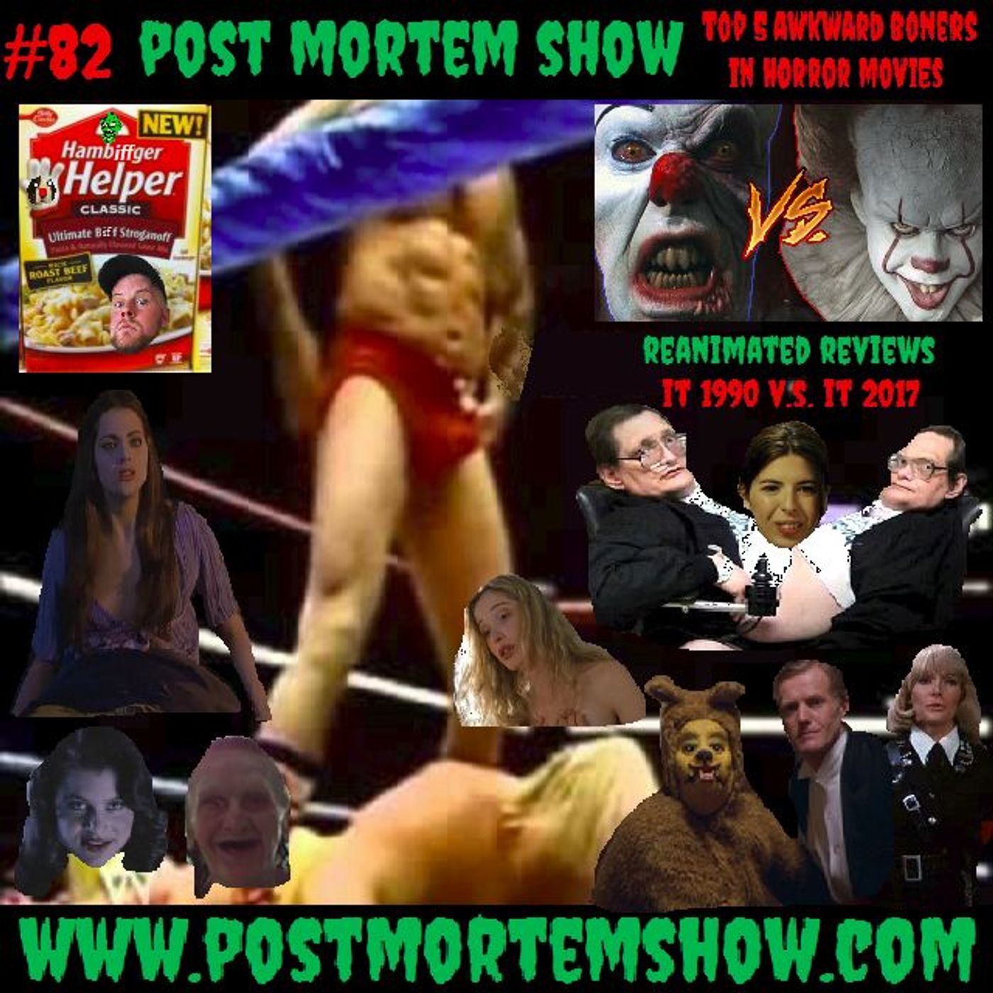 e082 - Sexual Stroganoff (Top 5 Awkward Boners in Horror Movies) episode artwork