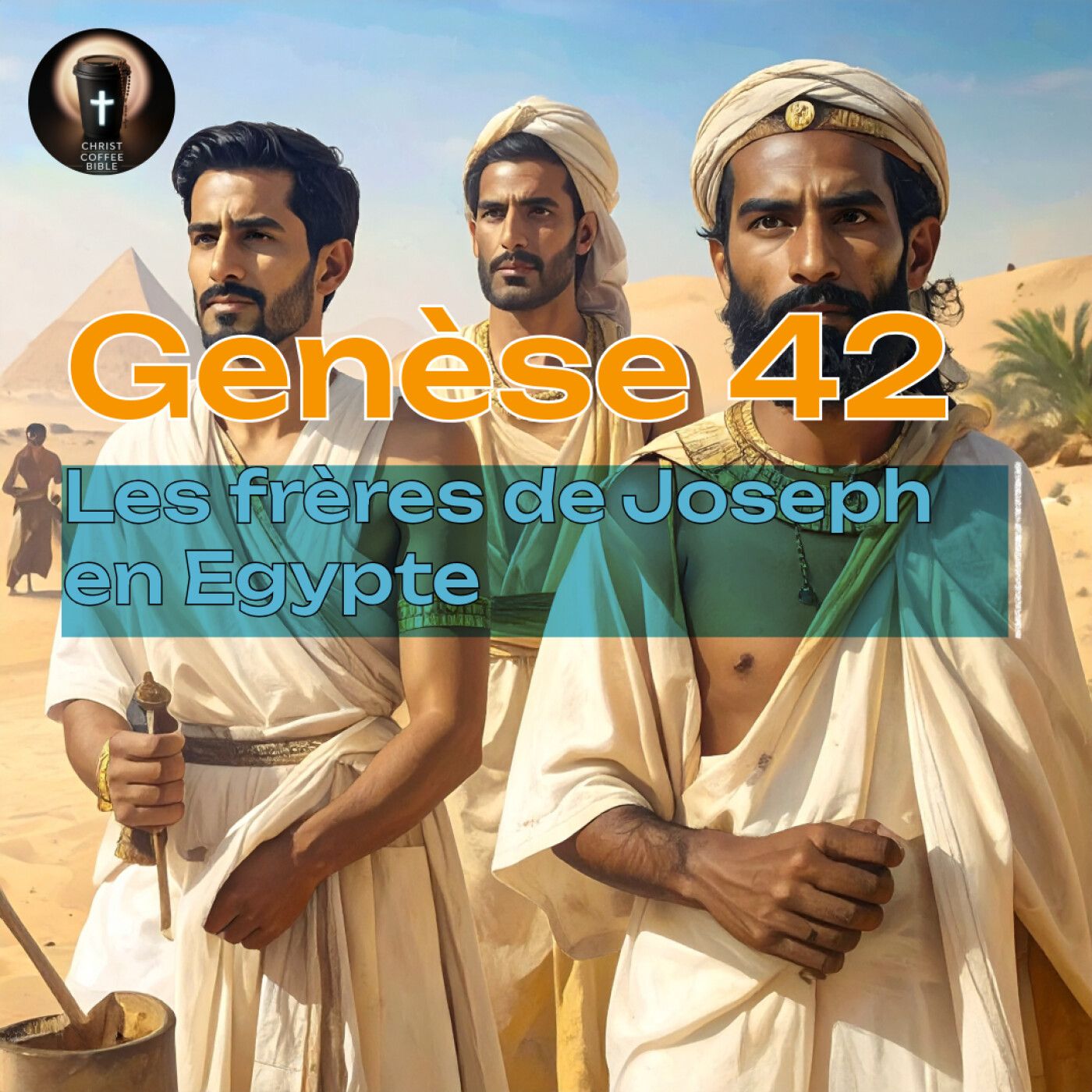 Genèse 42 - Les frères de Joseph en Egypte - Christ Coffee Bible episode artwork