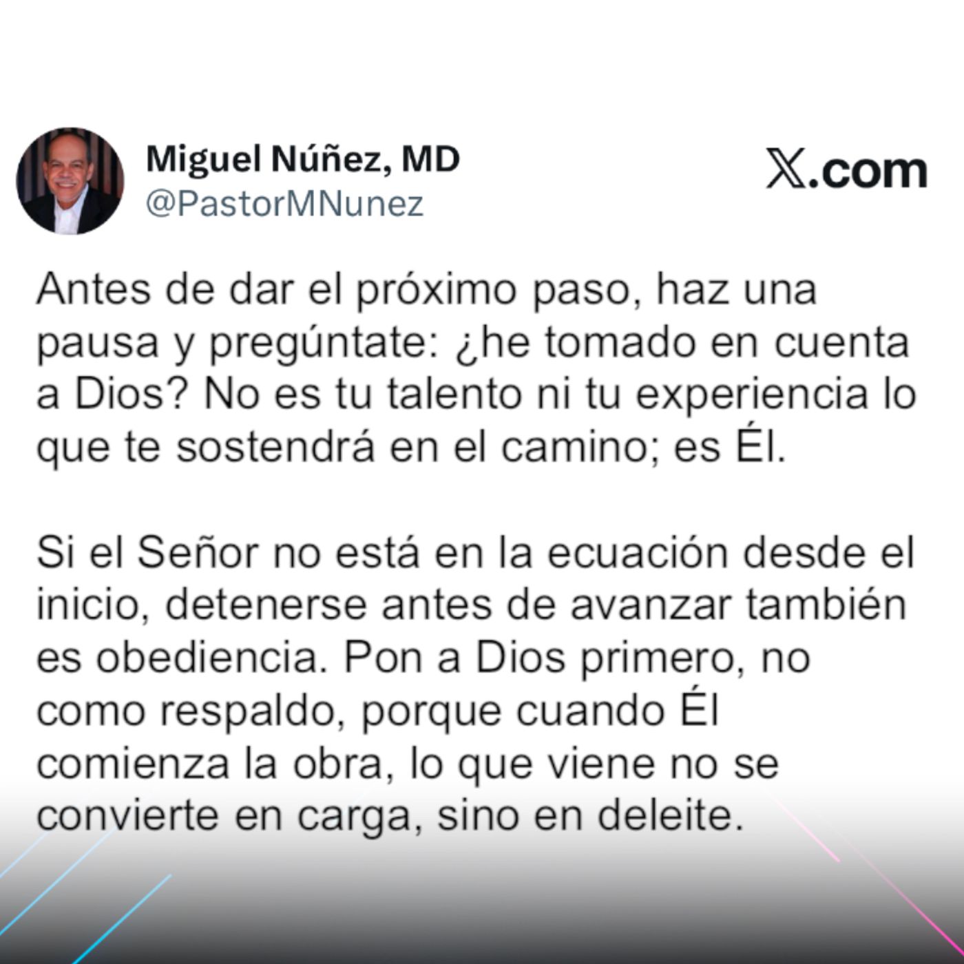 El Post de la Hora | Miguel Núñez «Pon a Dios de primero» episode artwork