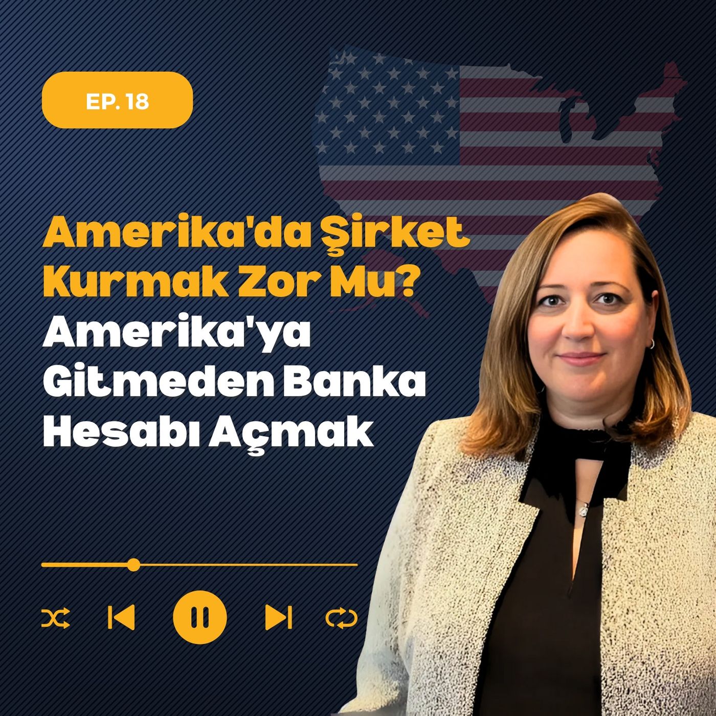 Amerika'da Şirket Kurmak Zor Mu? Amerika'ya Gitmeden Banka Hesabı Açmak episode artwork