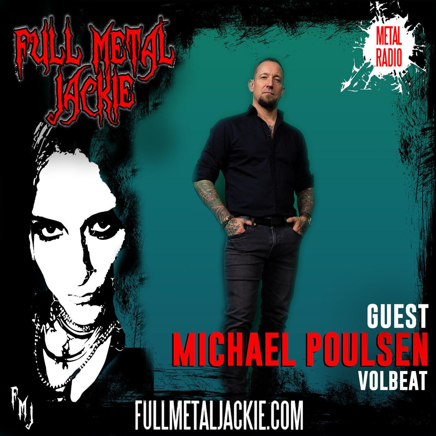Michael Poulsen of Volbeat on the FMJ RADIO SHOW once again! episode artwork
