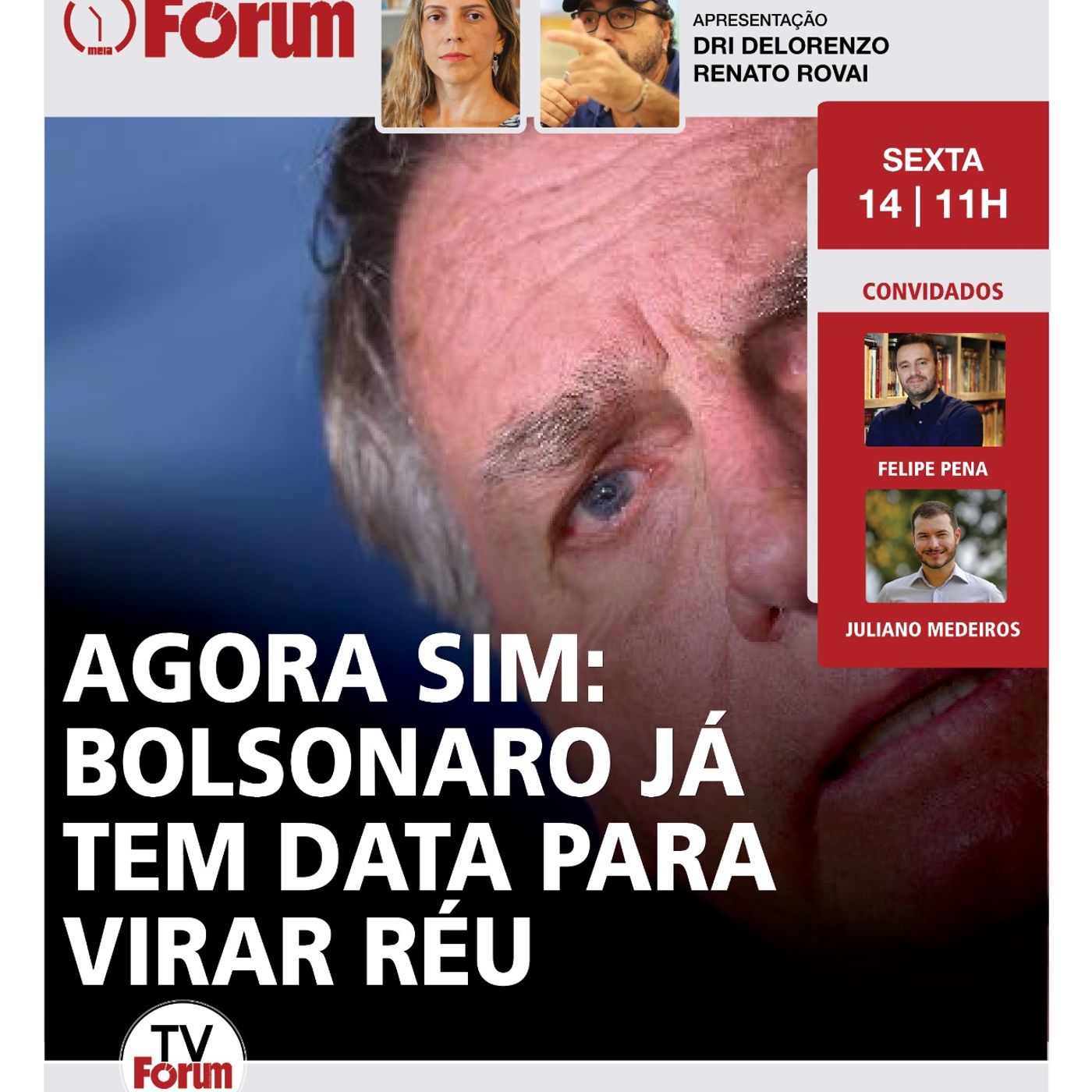Réu? STF marca julgamento de Bolsonaro | Gayer cassado? | Gonet arquiva denúncia contra Janja episode artwork