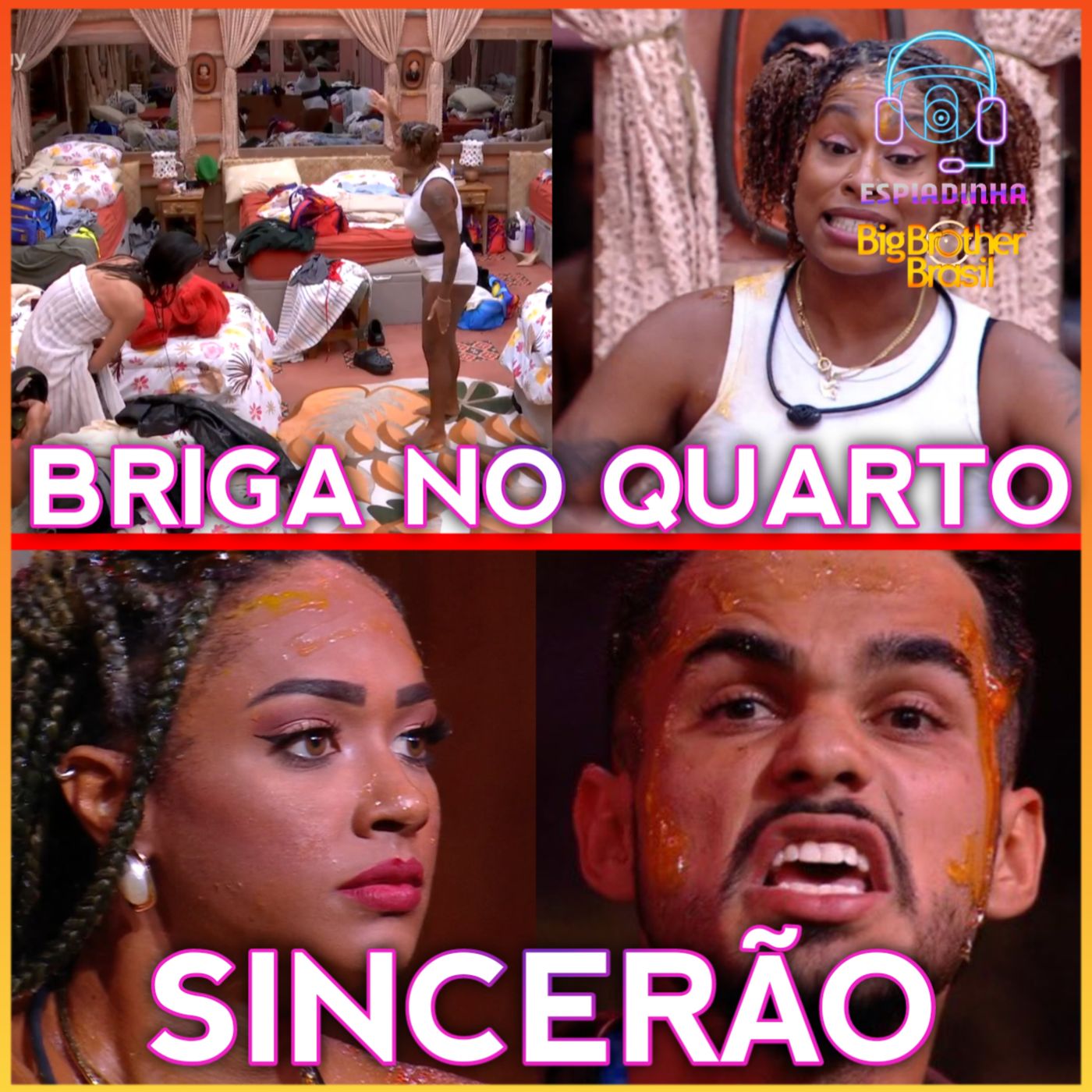 João Gabriel e Aline BRIGAM no Sincerão + Vitoria e Aline Tretam novamente!