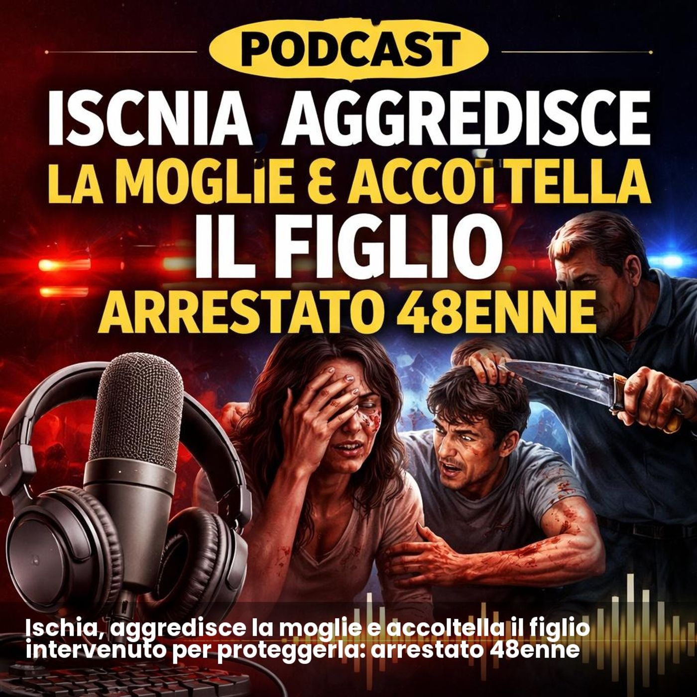 Ischia, aggredisce la moglie e accoltella il figlio intervenuto per proteggerla: arrestato 48enne episode artwork