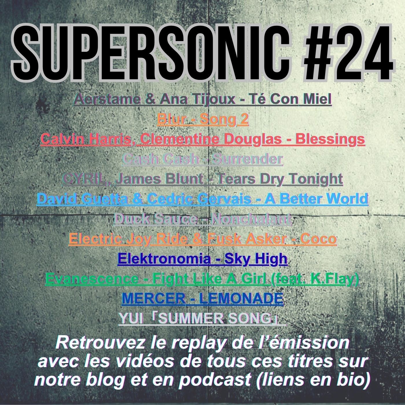 SUPERSONIC %2324 (18 juillet 2025)