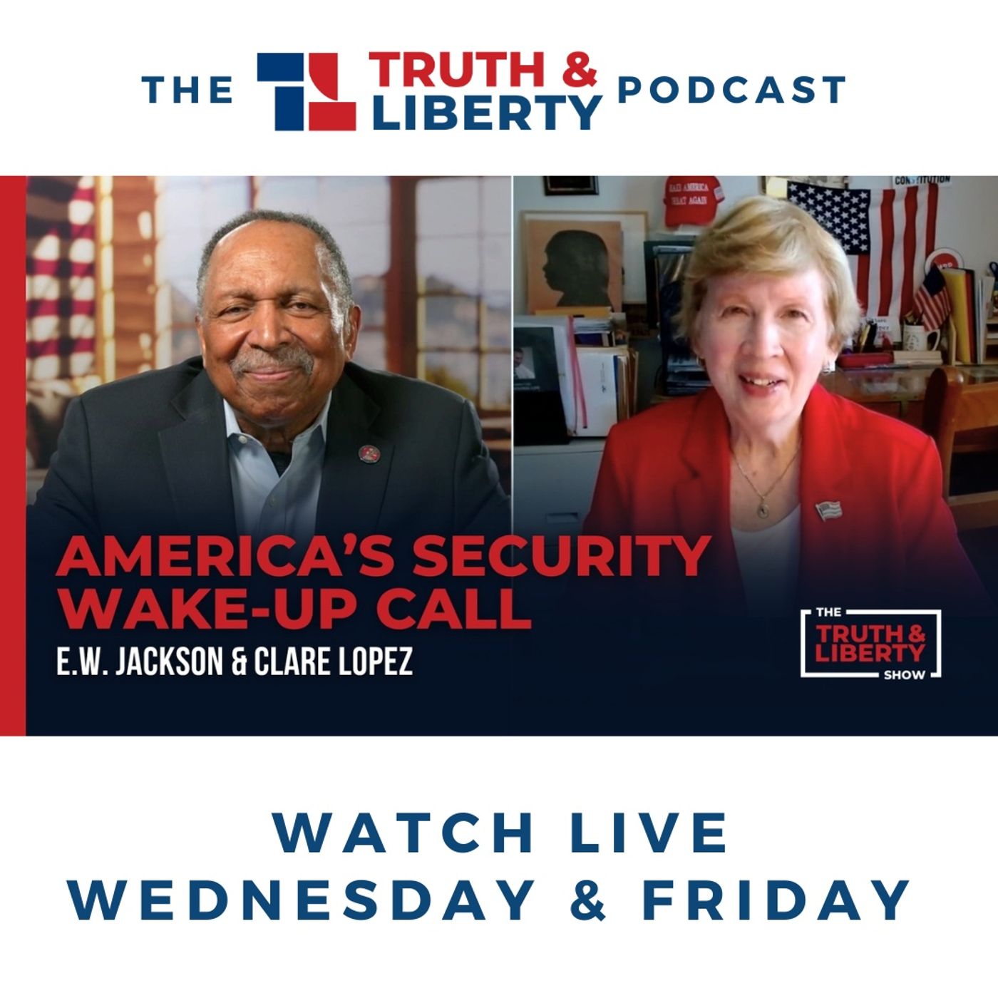 America's Security Wake-Up Call with Clare Lopez episode artwork