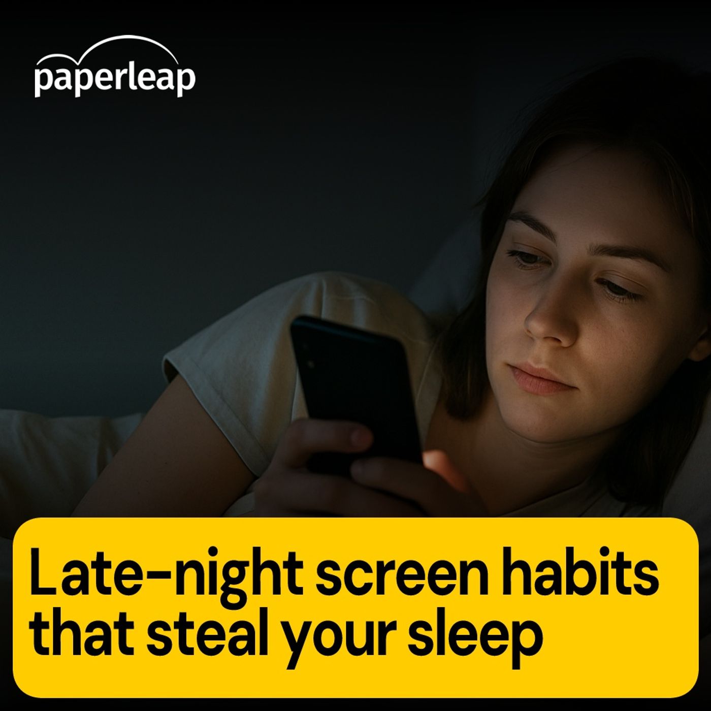 The late-night screen habit that steals your sleep