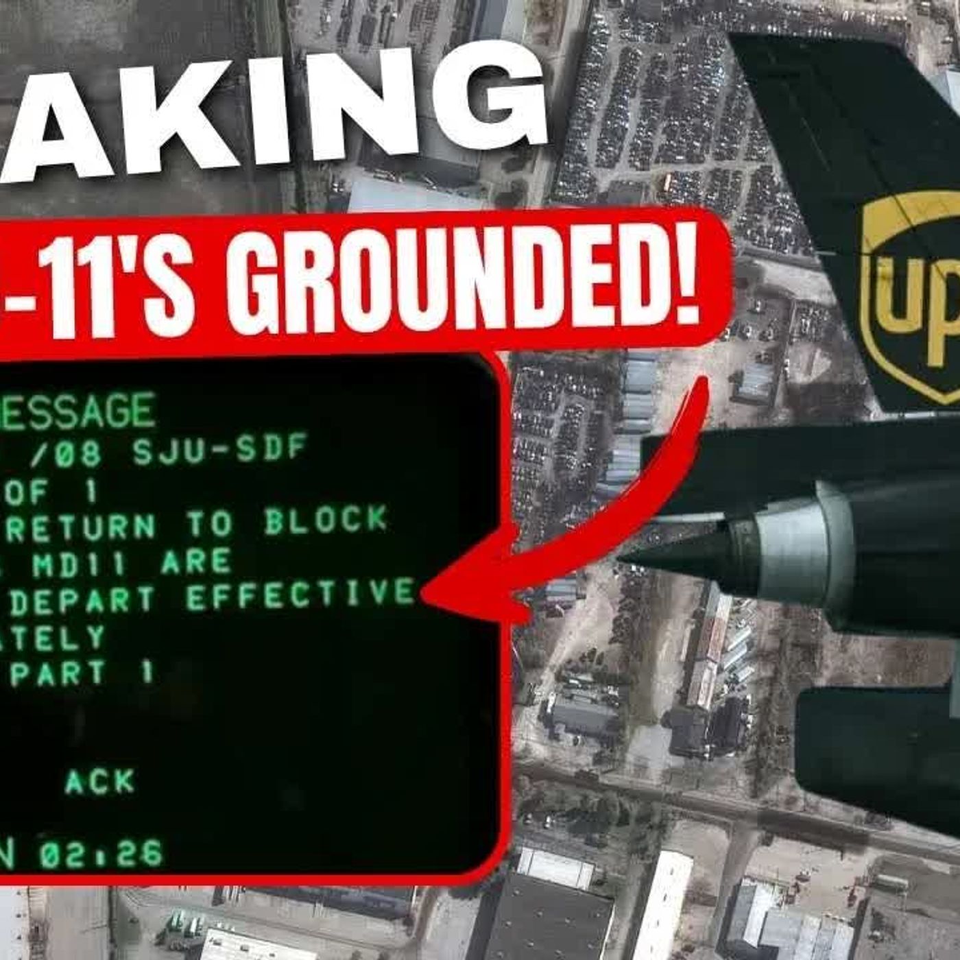 All UPS MD-11 Planes Grounded — FAA Issues Emergency Order episode artwork