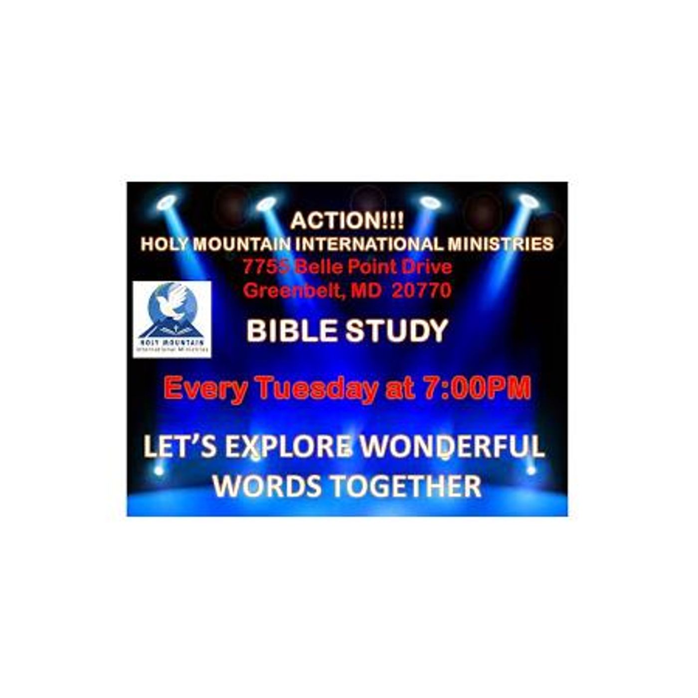Holy Mountain International Bible Study 28 July 2015 episode artwork