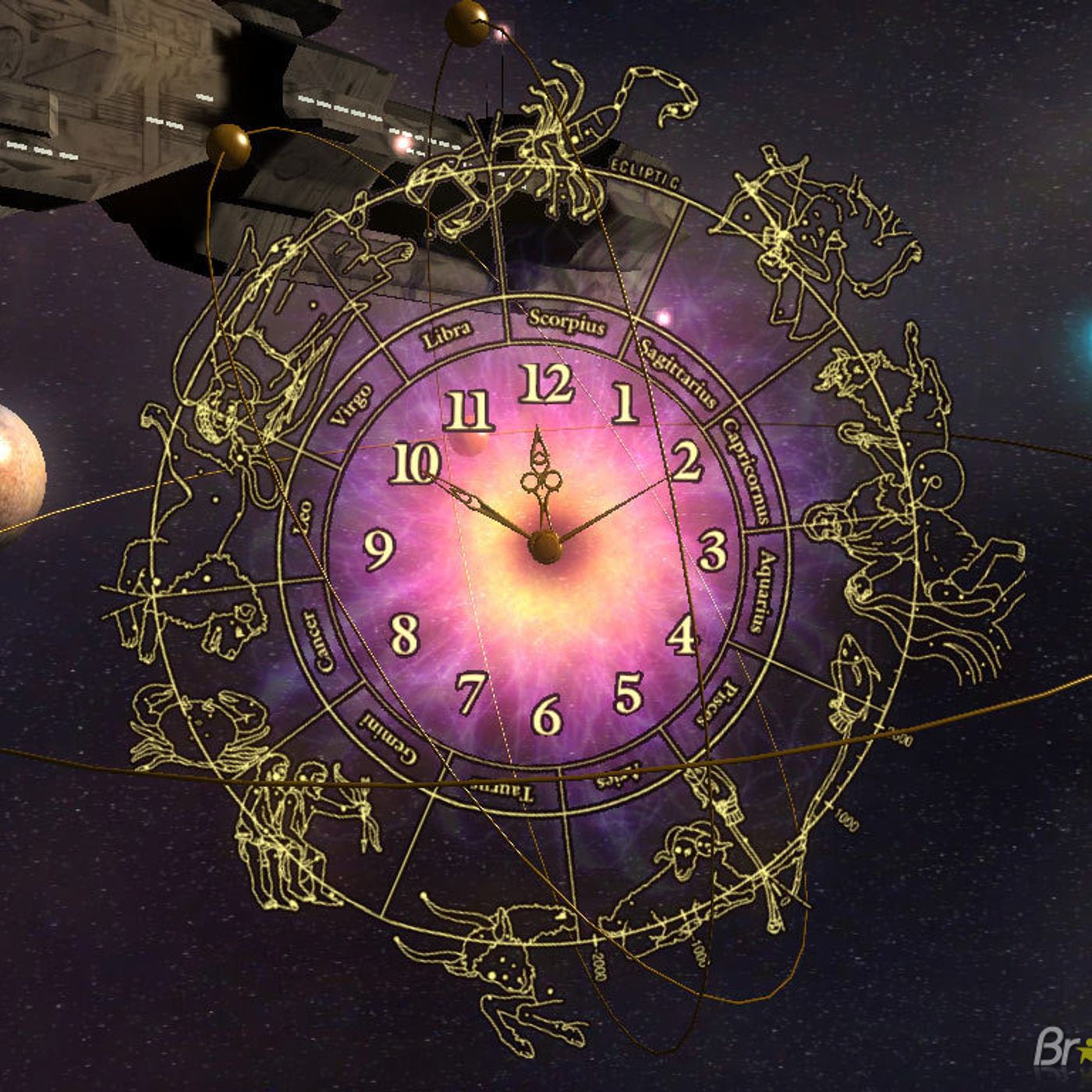 Время суток в космосе. Магические часы. Космические часы. Часы волшебство. Часы Вселенной.