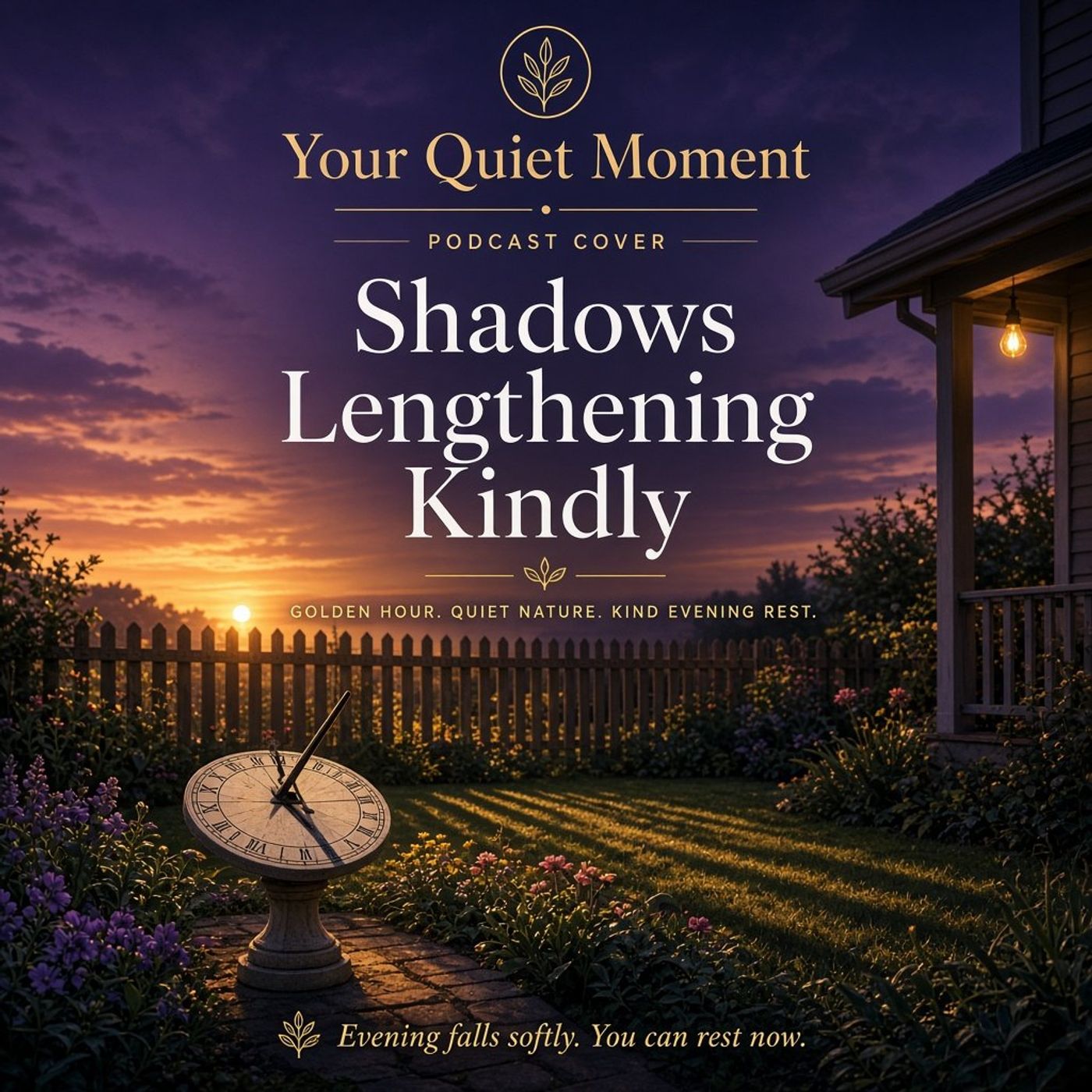 Shadows Lengthening Kindly