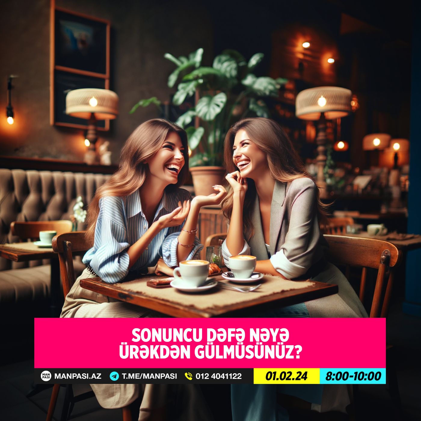 Sonuncu dəfə nəyə ürəkdən gülmüsünüz? 01.02.2024