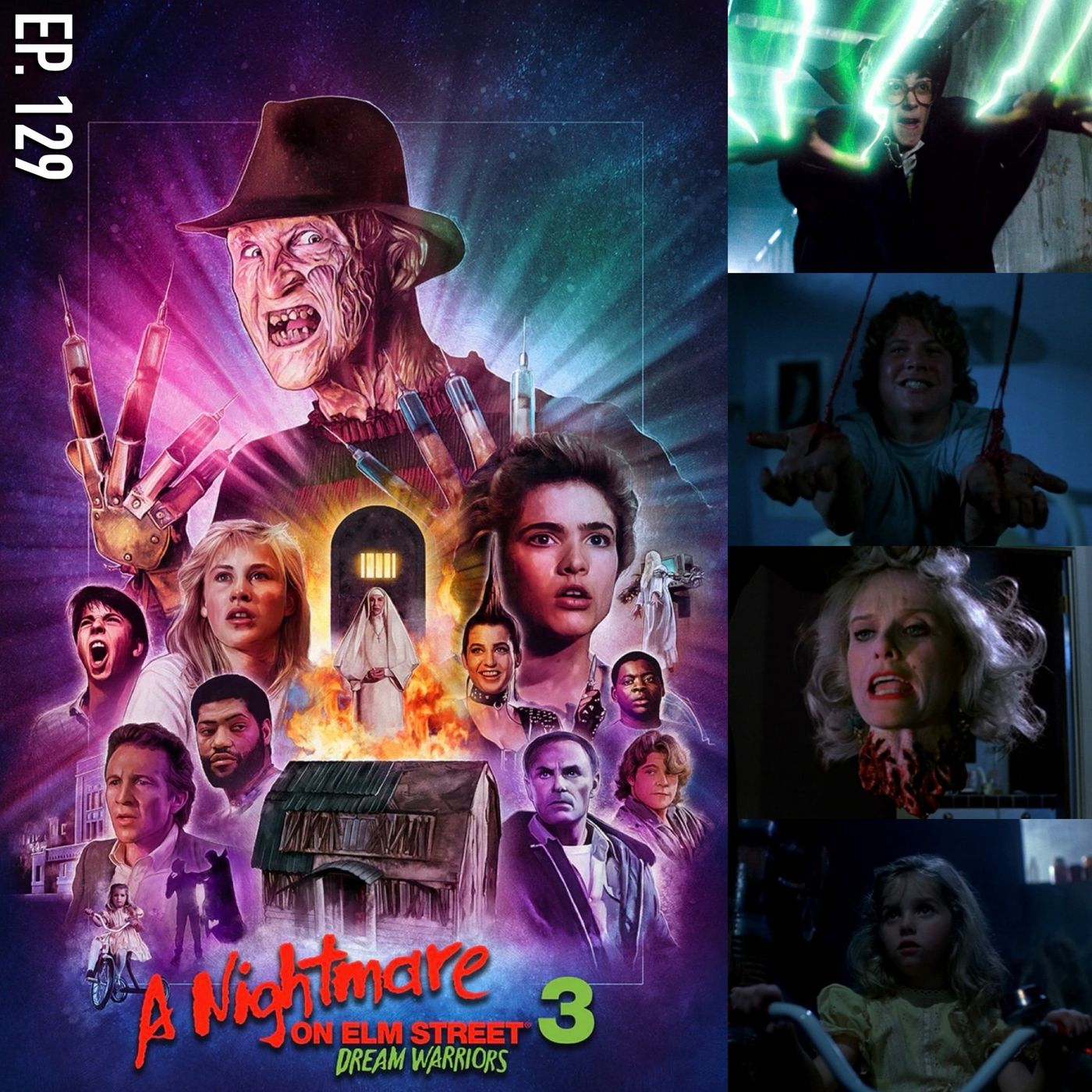 Ep. 129 - A Nightmare On Elm Street 3: Dream Warriors (1987) episode artwork