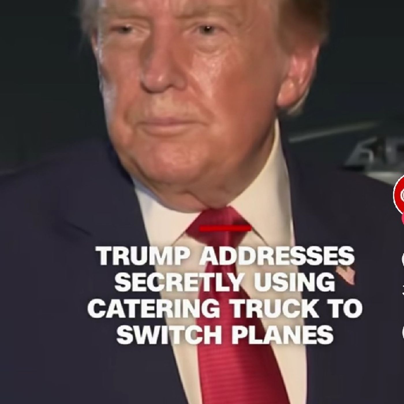 President Trump said he was following the advice of the Secret Service and the military when he episode artwork