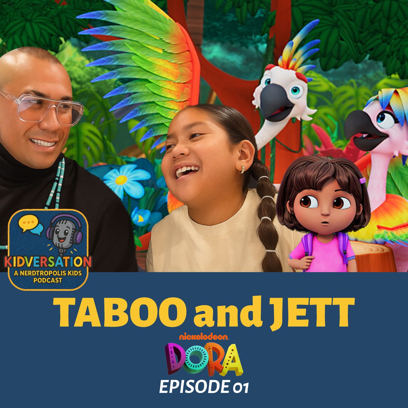 Kidversation Ep. 1: Taboo & Daughter Jett Join Dora